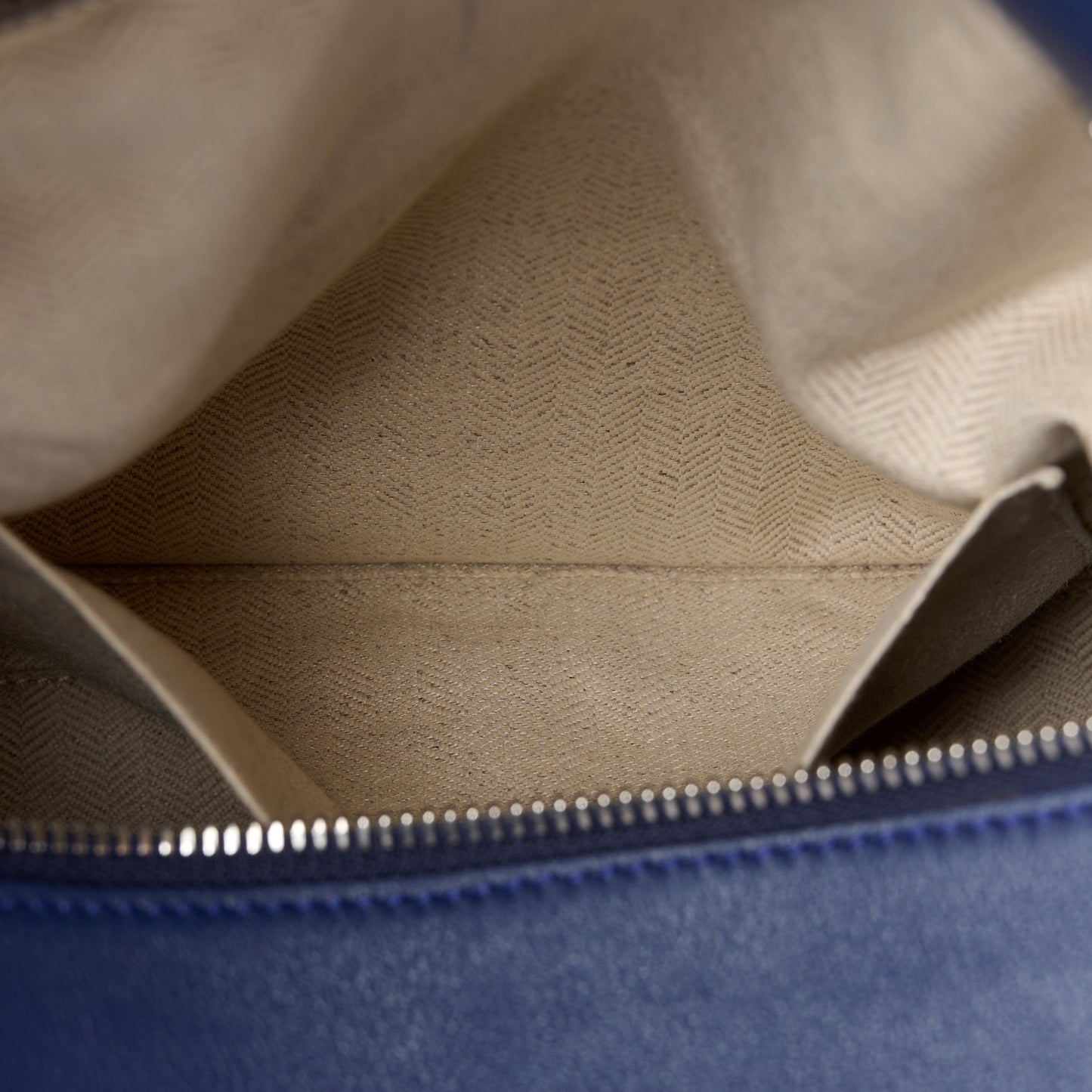 Calfskin Medium Puzzle Bag Marine