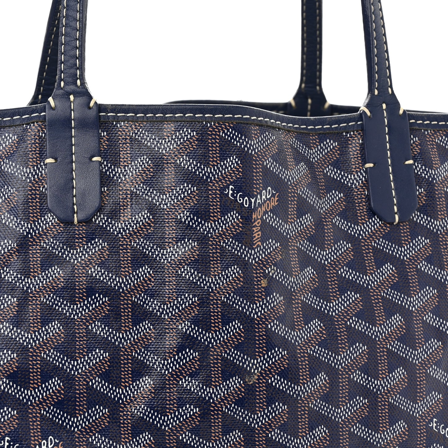 Goyardine Saint Louis PM Navy