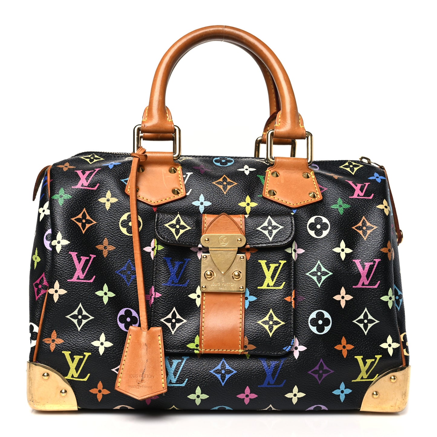Monogram Multicolor Speedy 30 Black