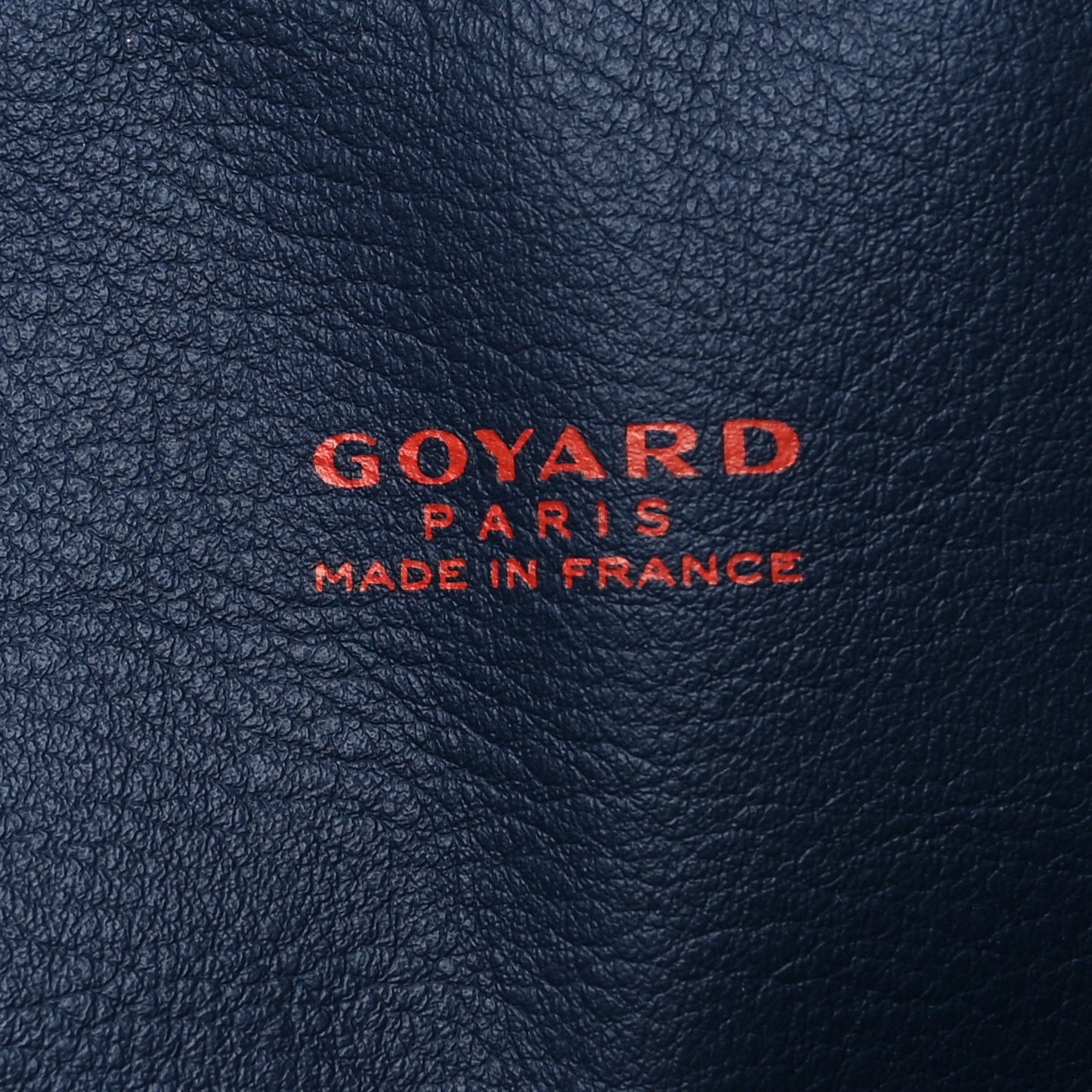 Goyardine Reversible Anjou PM Navy