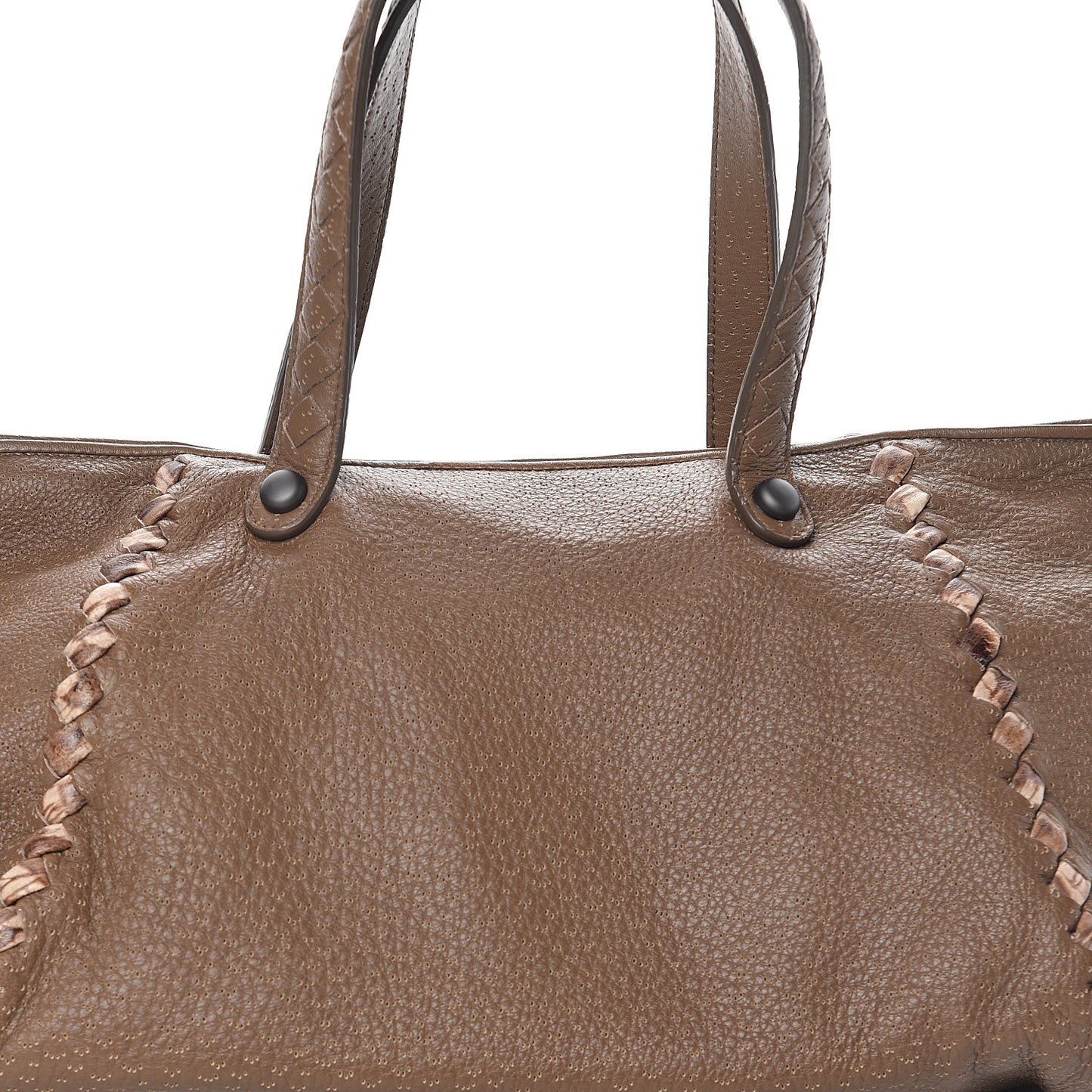 Cervo Intrecciato Pekary Tote Cigar