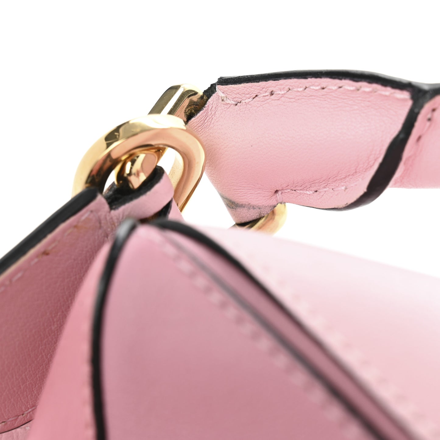 Calfskin Medium Puzzle Bag Soft Pink