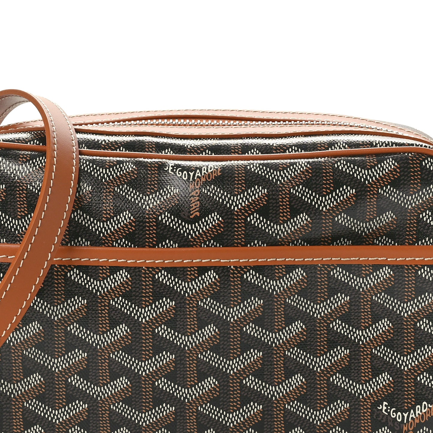 Goyardine Sac Cap Vert Black Gold