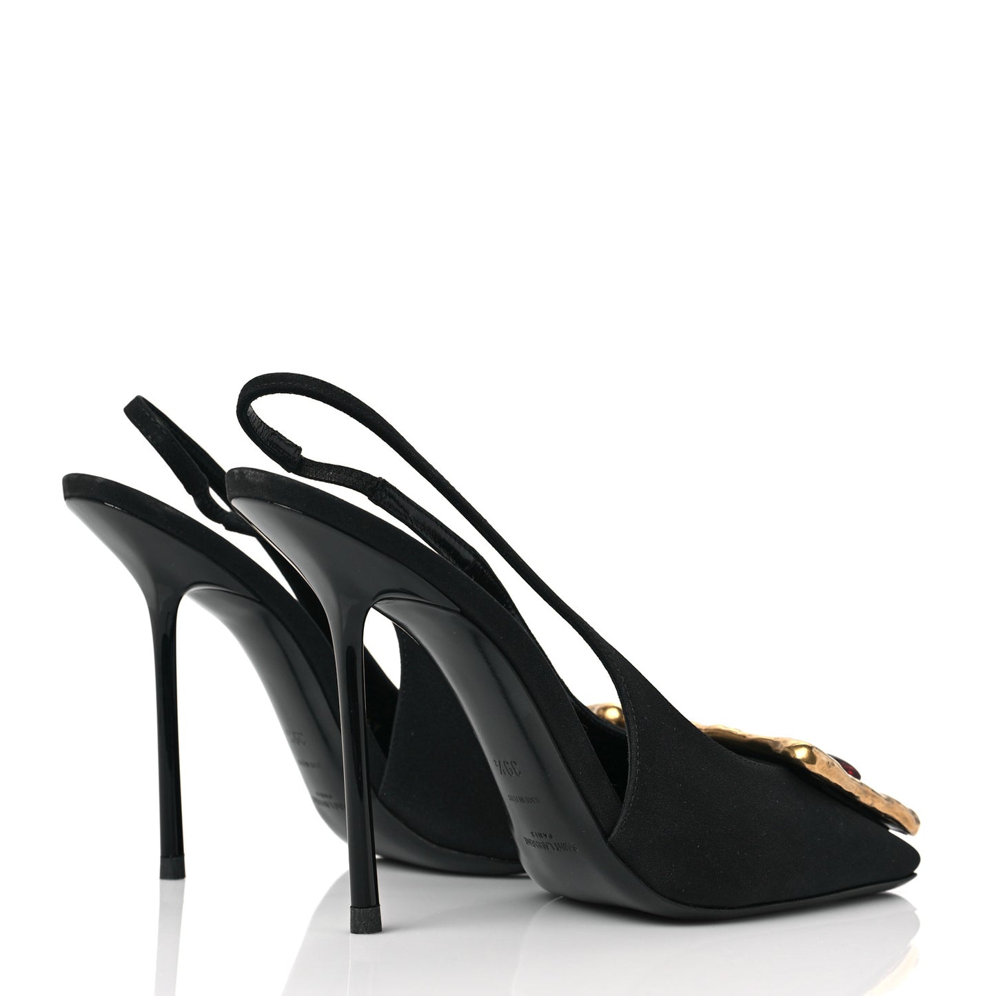 Maxine 115mm Slingback Pumps 39.5 Black