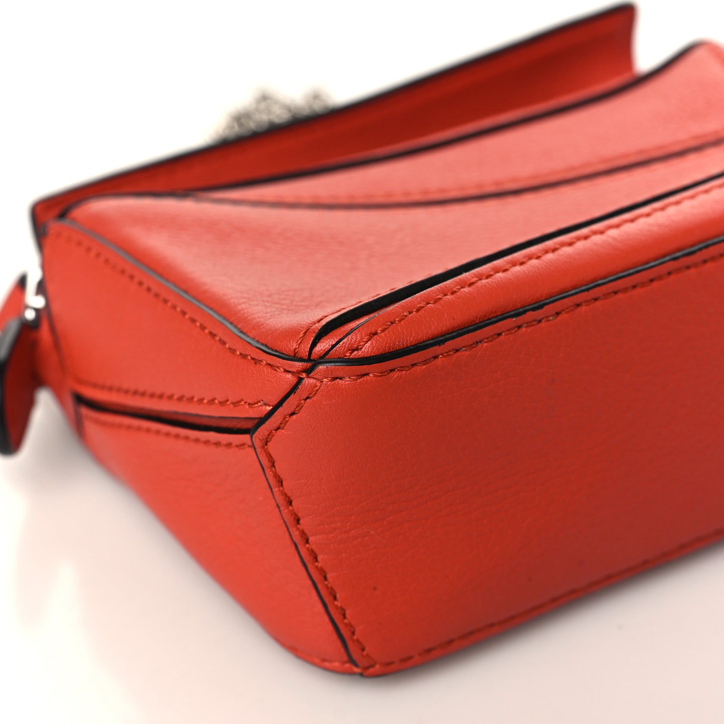 Calfskin Nano Puzzle Bag Orange
