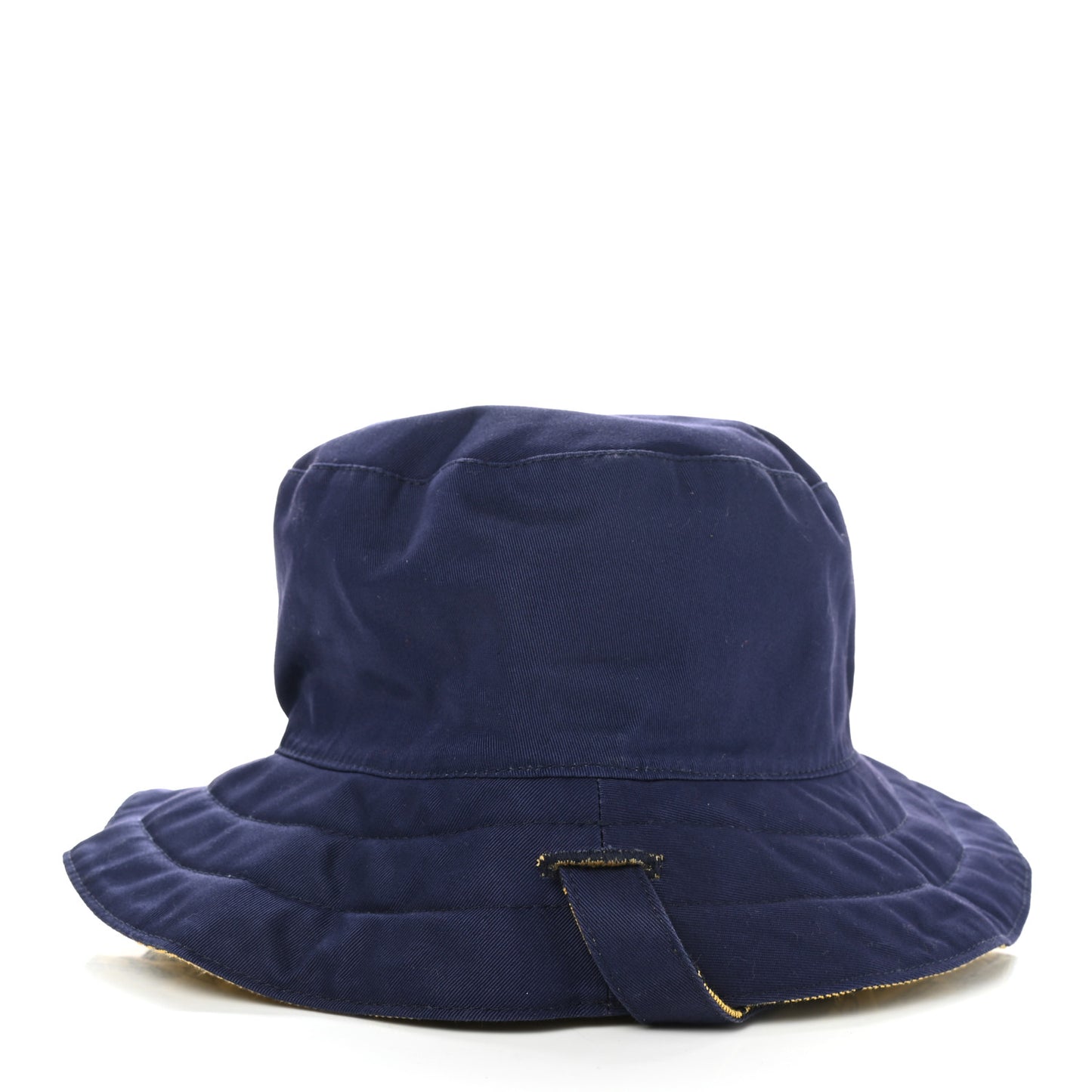 Monogram Multicolor Reversible Self-Tie Bucket Hat XL Yellow Blue