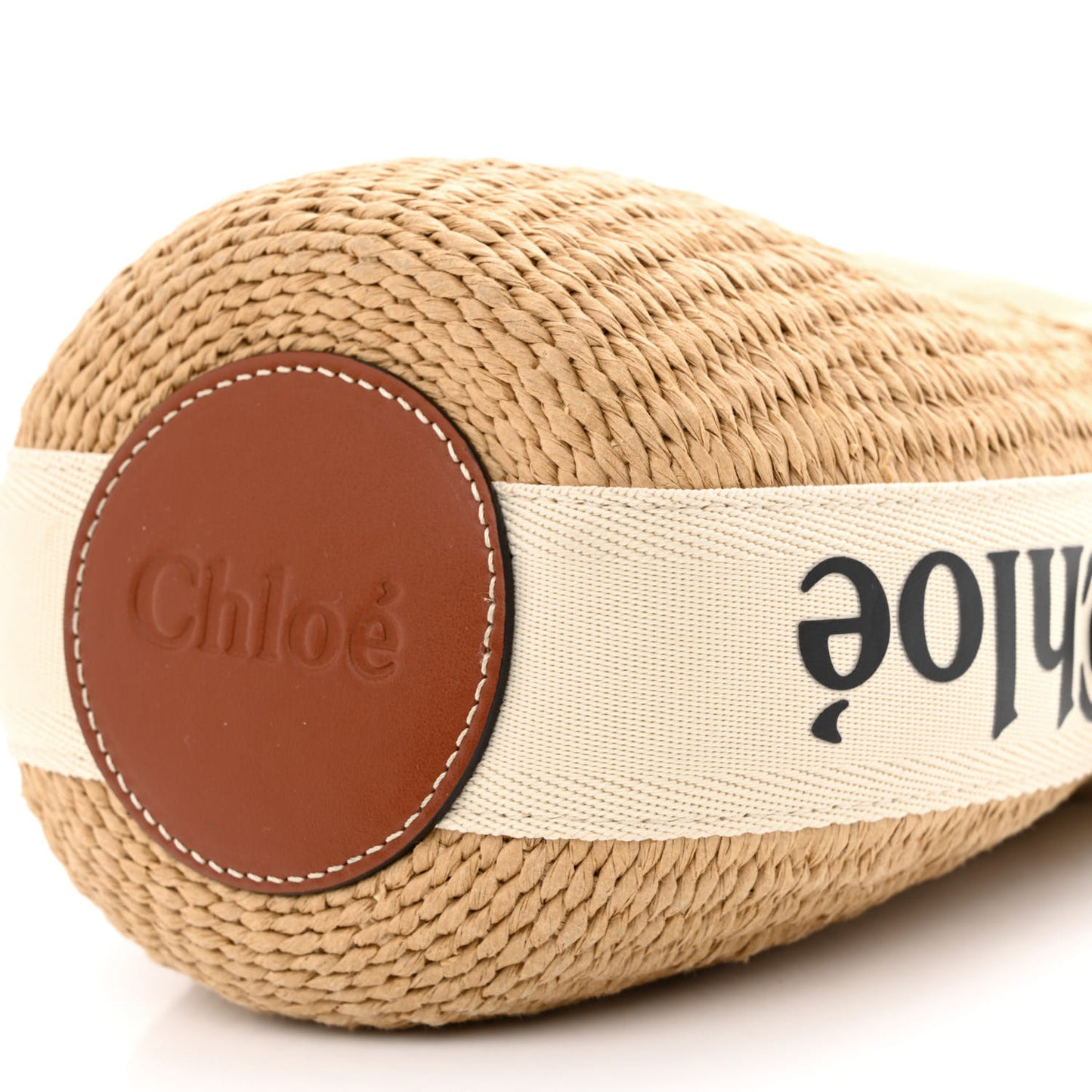 Natural Woven Fiber Small Woody Basket