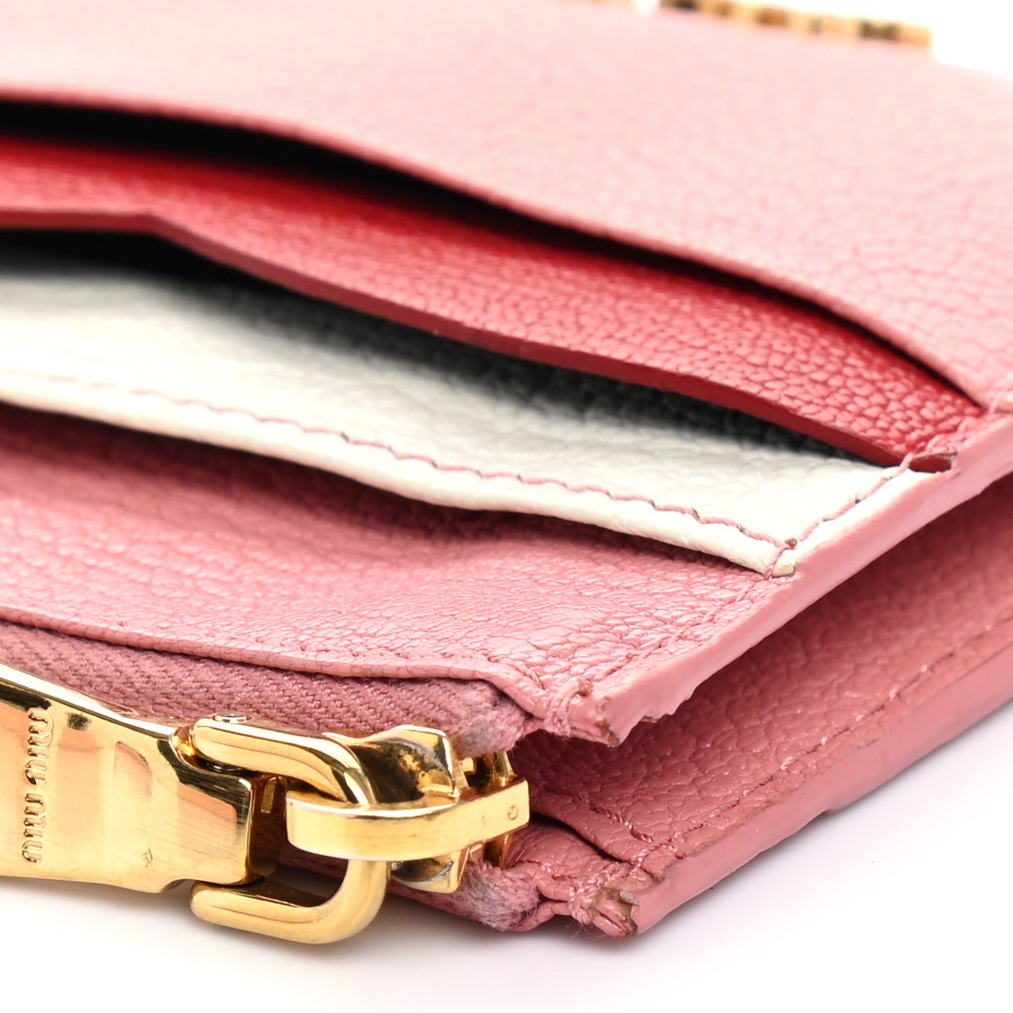 Madras Colour Zip Card Case Orchidea Rosa