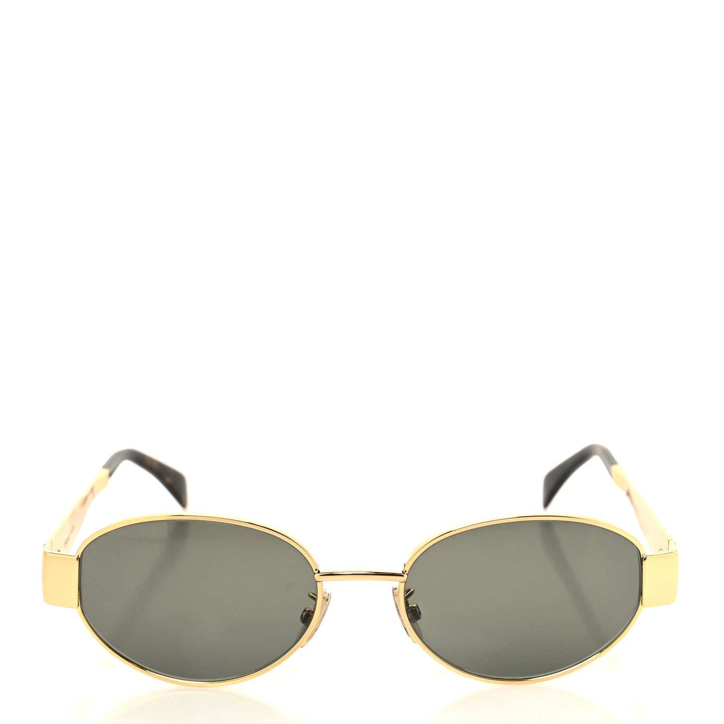 Metal Triomphe 01 Sunglasses CL40235U Gold Green