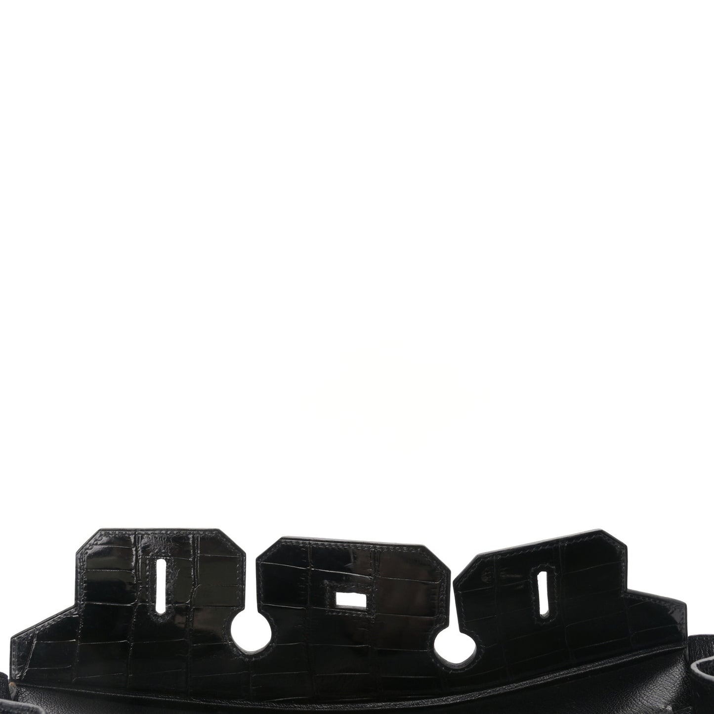 Shiny Niloticus Crocodile Birkin 35 Black