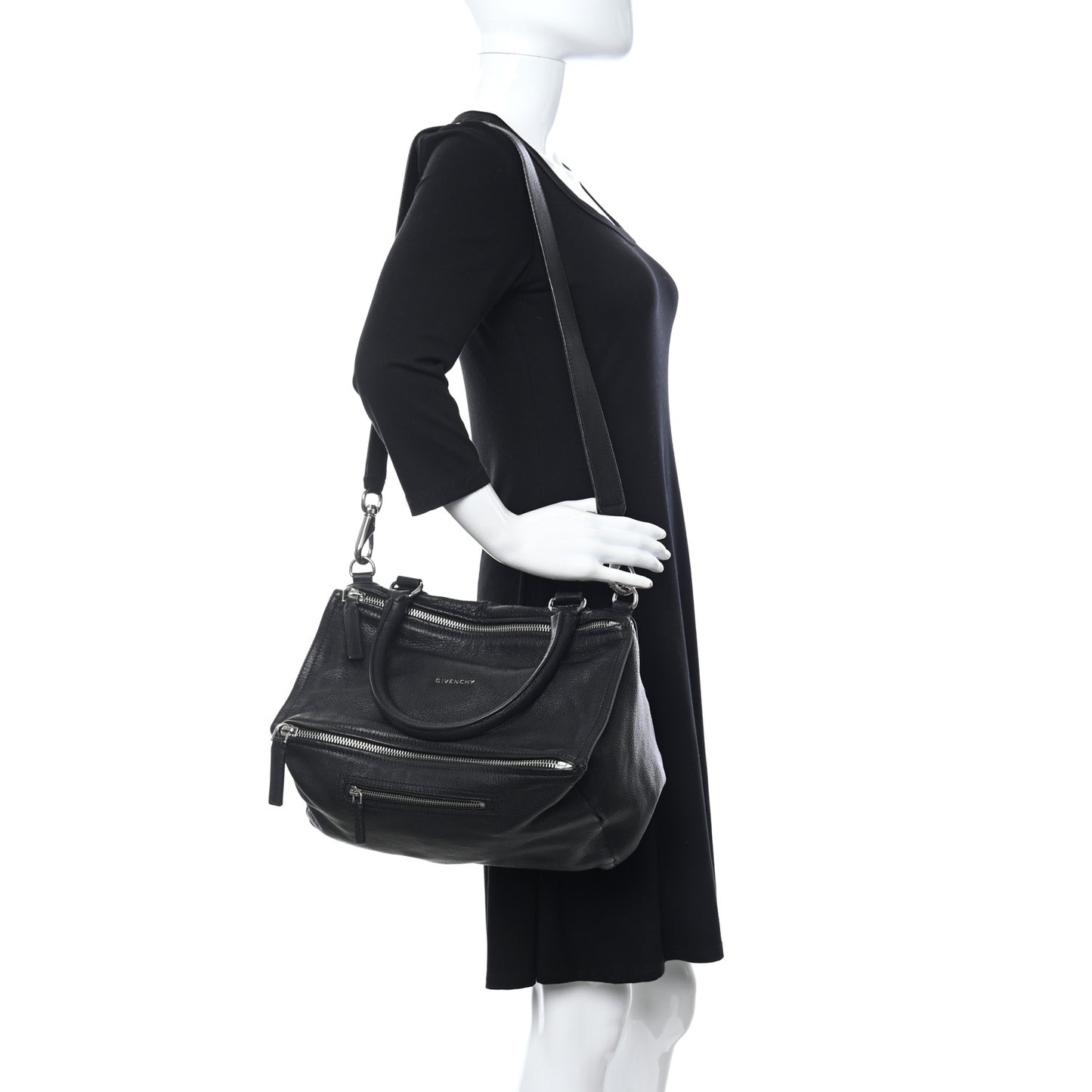 Sugar Goatskin Medium Pandora Black