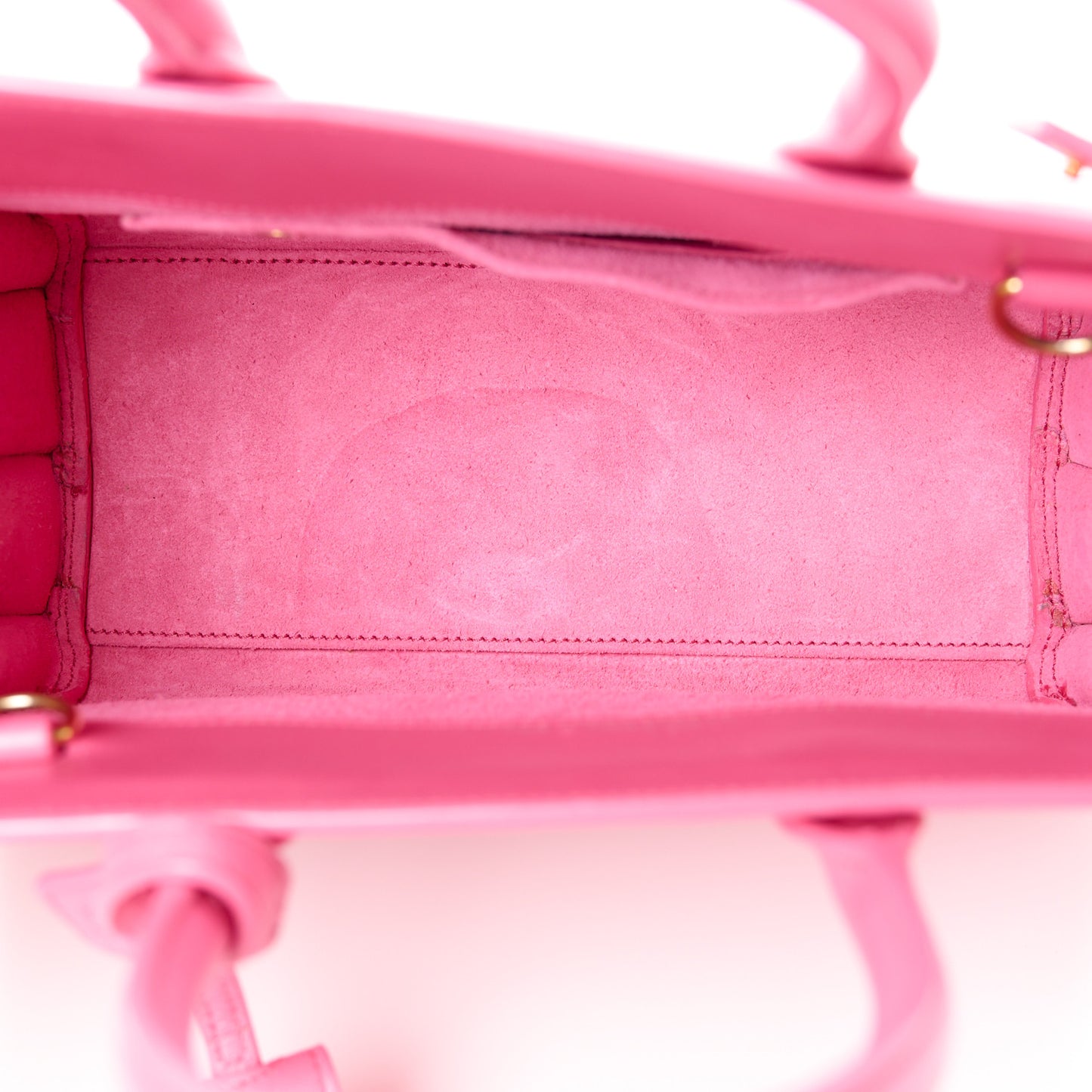Calfskin Nano Sac De Jour Lipstick Fuchsia