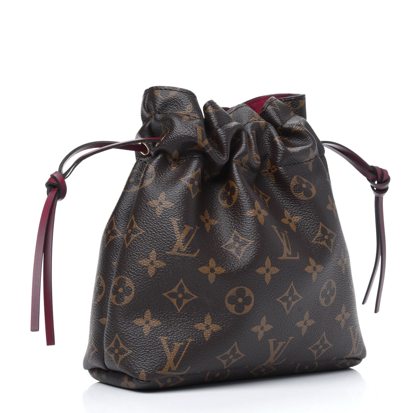 Monogram Pouch Noe Fuchsia