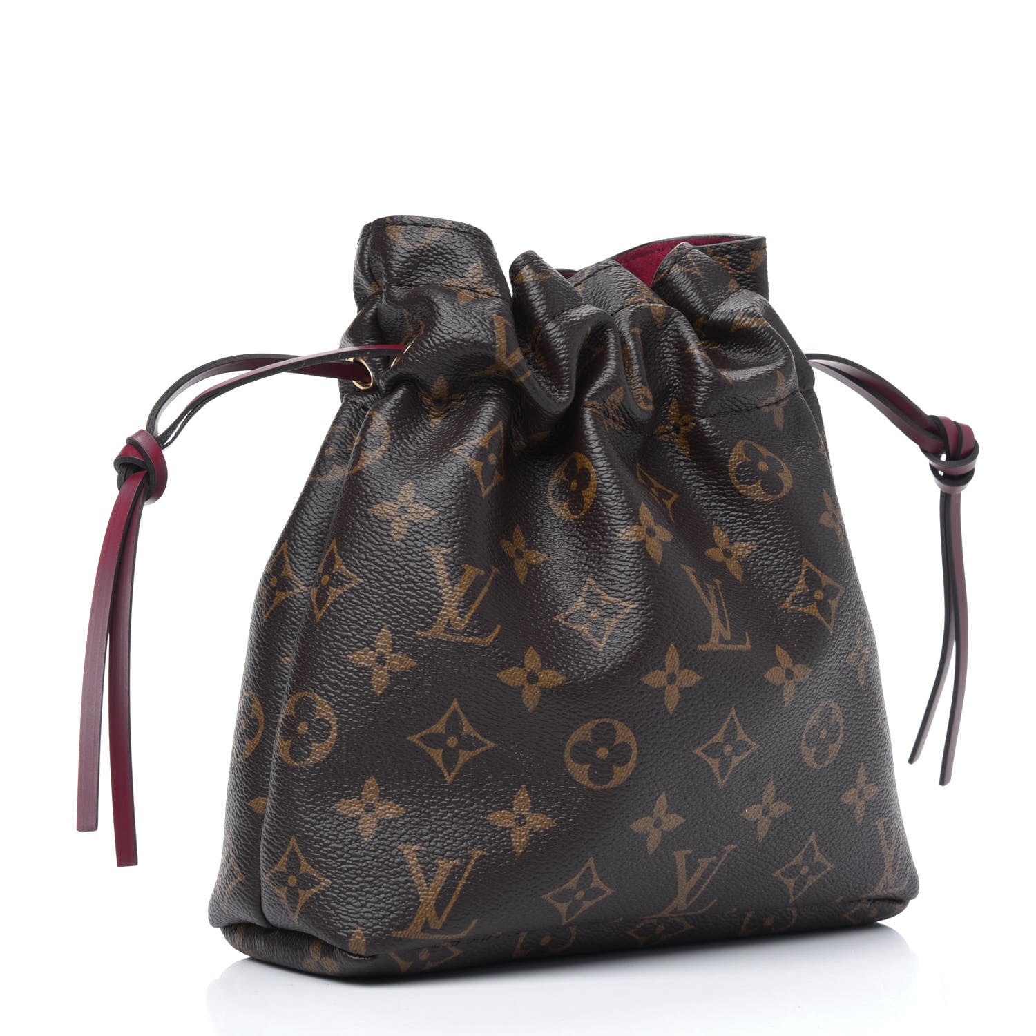 Louis Vuitton Monogram Pouch Noe Fuchsia 3 of 9