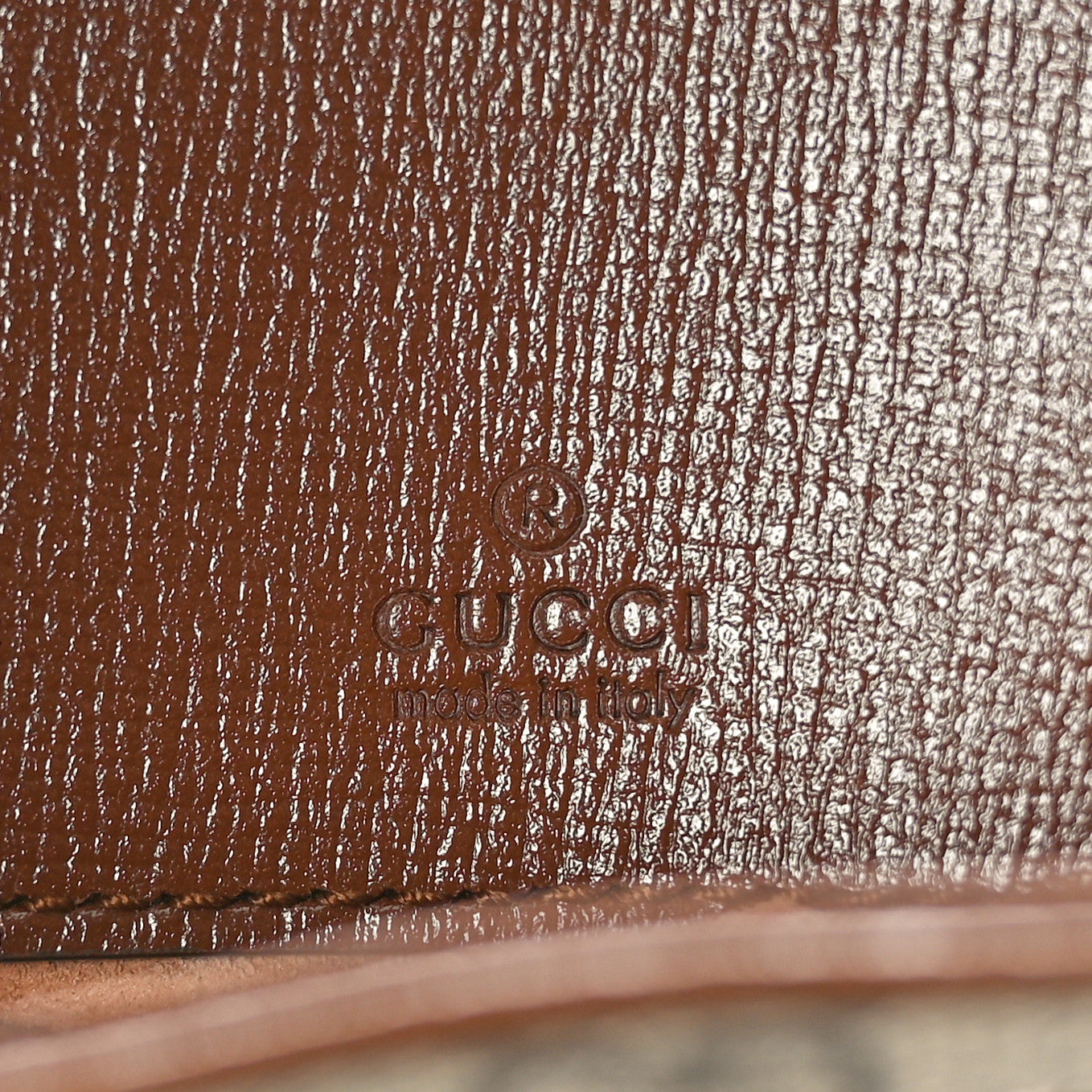 GG Supreme Monogram Azalea Calfskin Web Mini Jackie 1961 Hobo Beige Ebony Brown Sugar