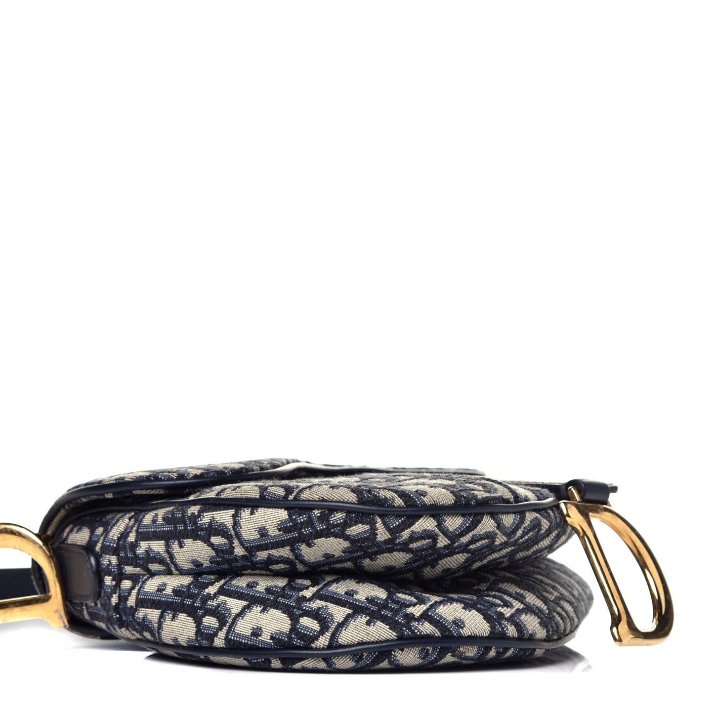 Oblique Saddle Bag Blue