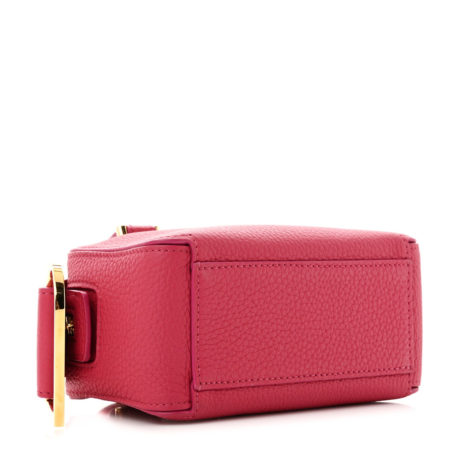 Delvaux Taurillon Soft Nano Cool Box Satchel Framboise 4 of 12