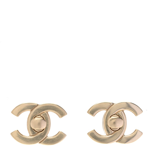 CC Earrings Gold Rainbow