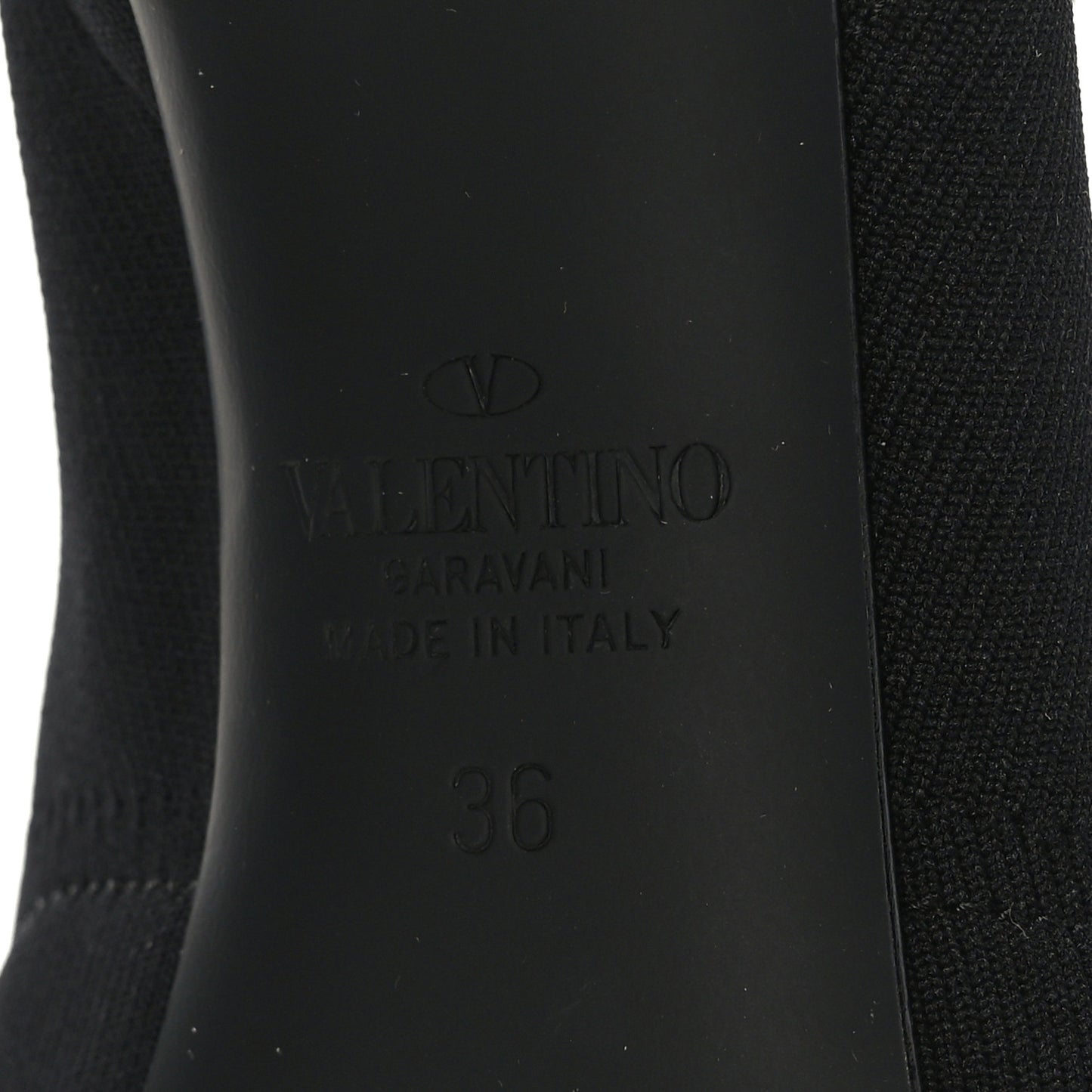 Body Tech Knit Sock Boots 36 Black