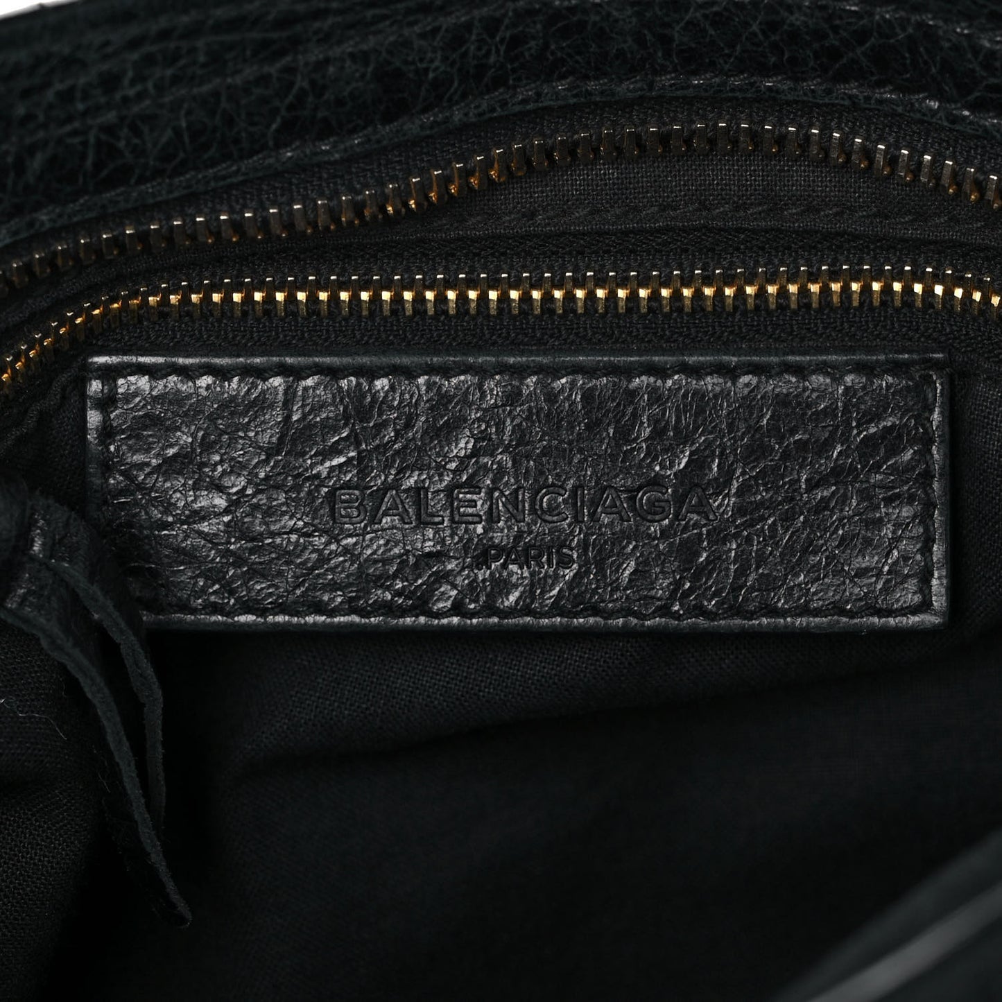 Agneau Classic Gold Hardware S City Black