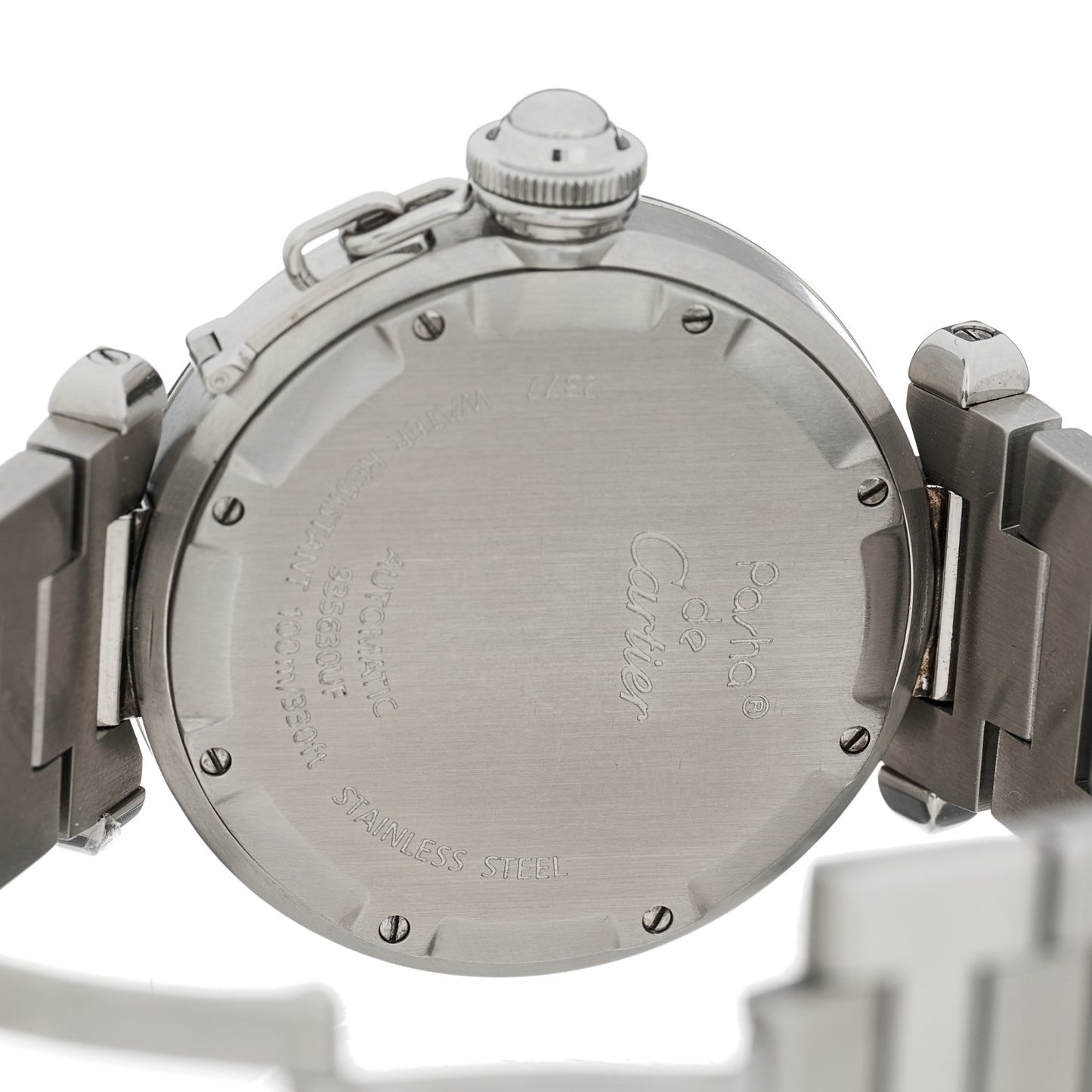 Stainless Steel 35mm Pasha GMT Automatic Watch