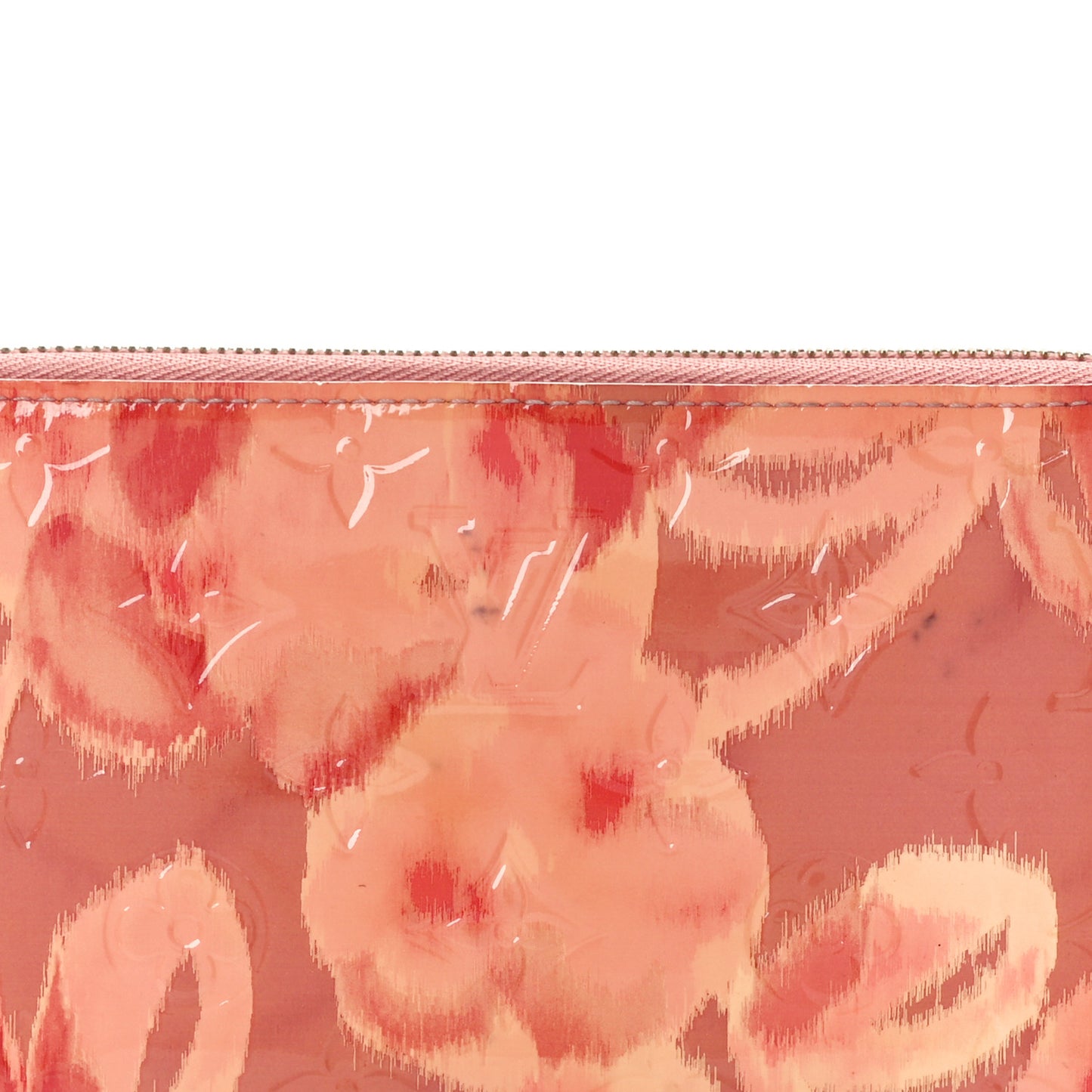 Vernis Ikat Zippy Wallet Rose Velours