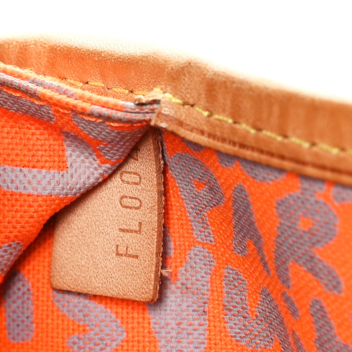 Monogram Graffiti Neverfull GM Orange