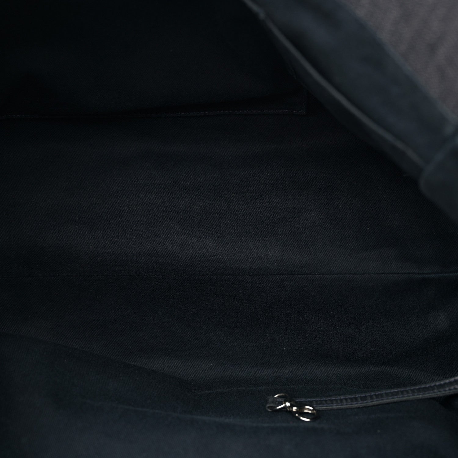 Chanel Denim Medium Deauville Tote Blue Orange 5 of 13