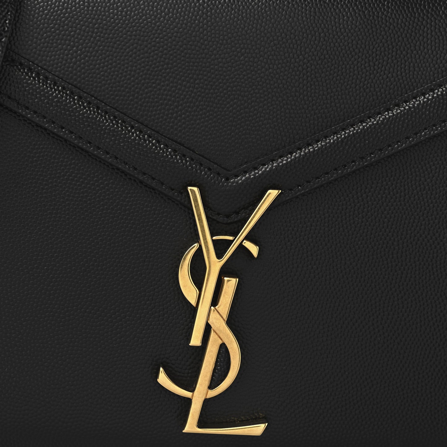 Grain de Poudre Mini Classic Monogram Cassandra Top Handle Black