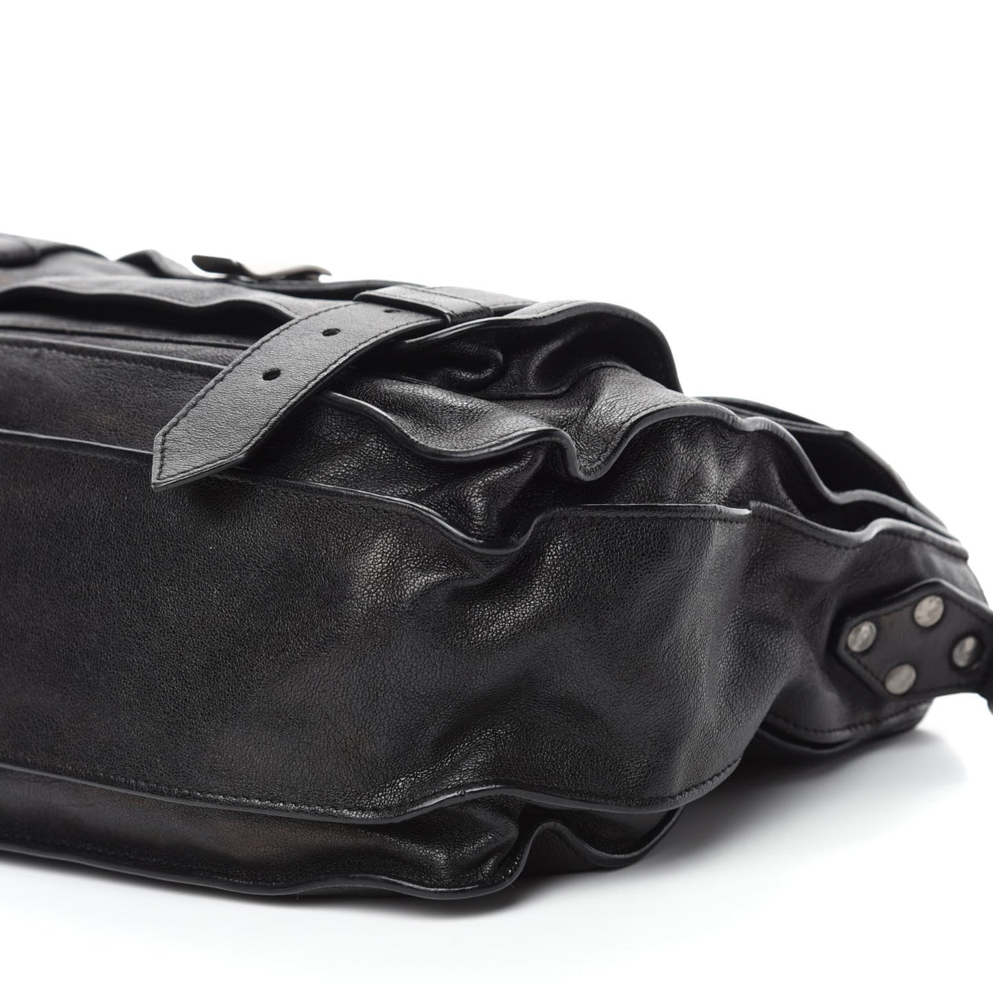 Lambskin Medium PS1 Satchel Black