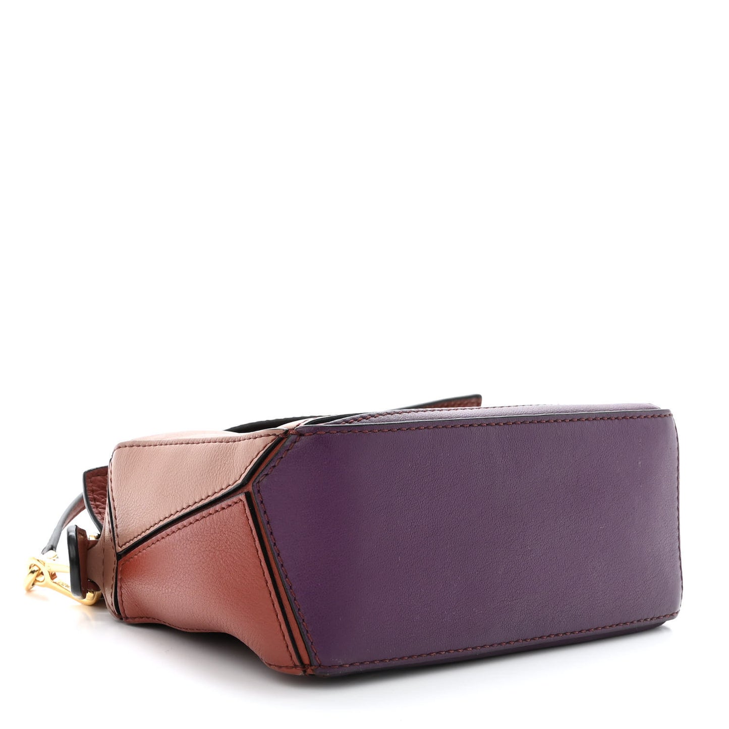 Calfskin Mini Puzzle Bag Spice Pumpkin