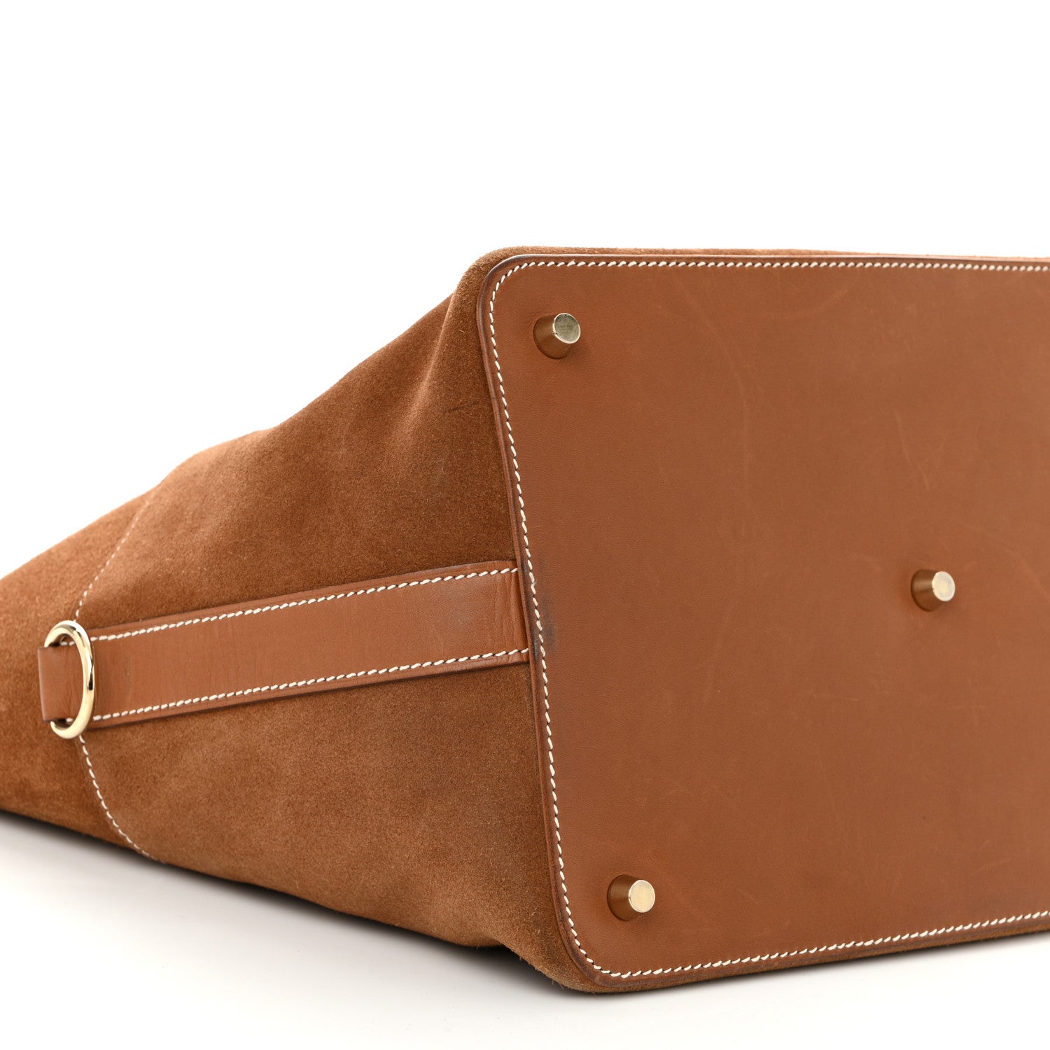 Hermes Veau Grizzly Evercolor Toolbox 26 Gold 9 of 12