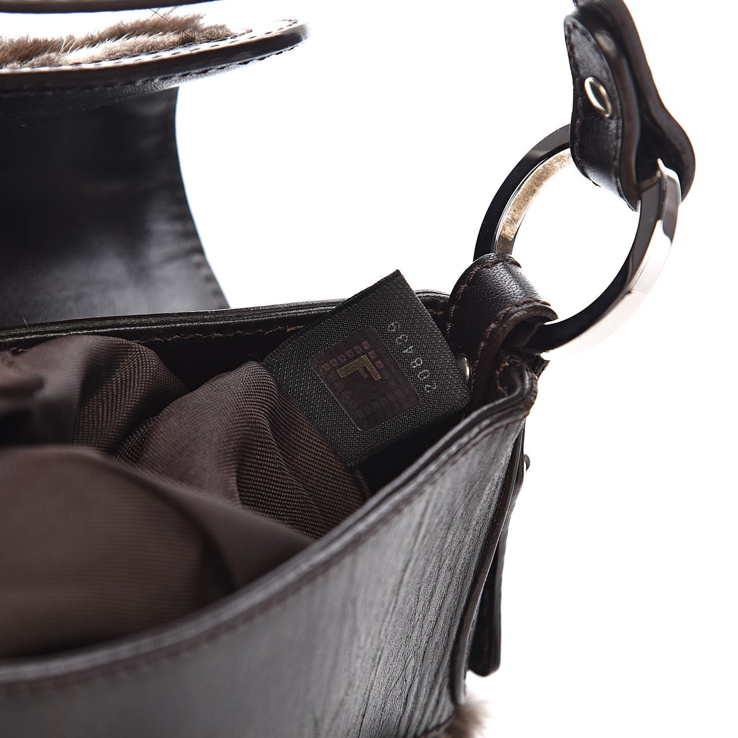 Rabbit Fur Chef Shoulder Bag