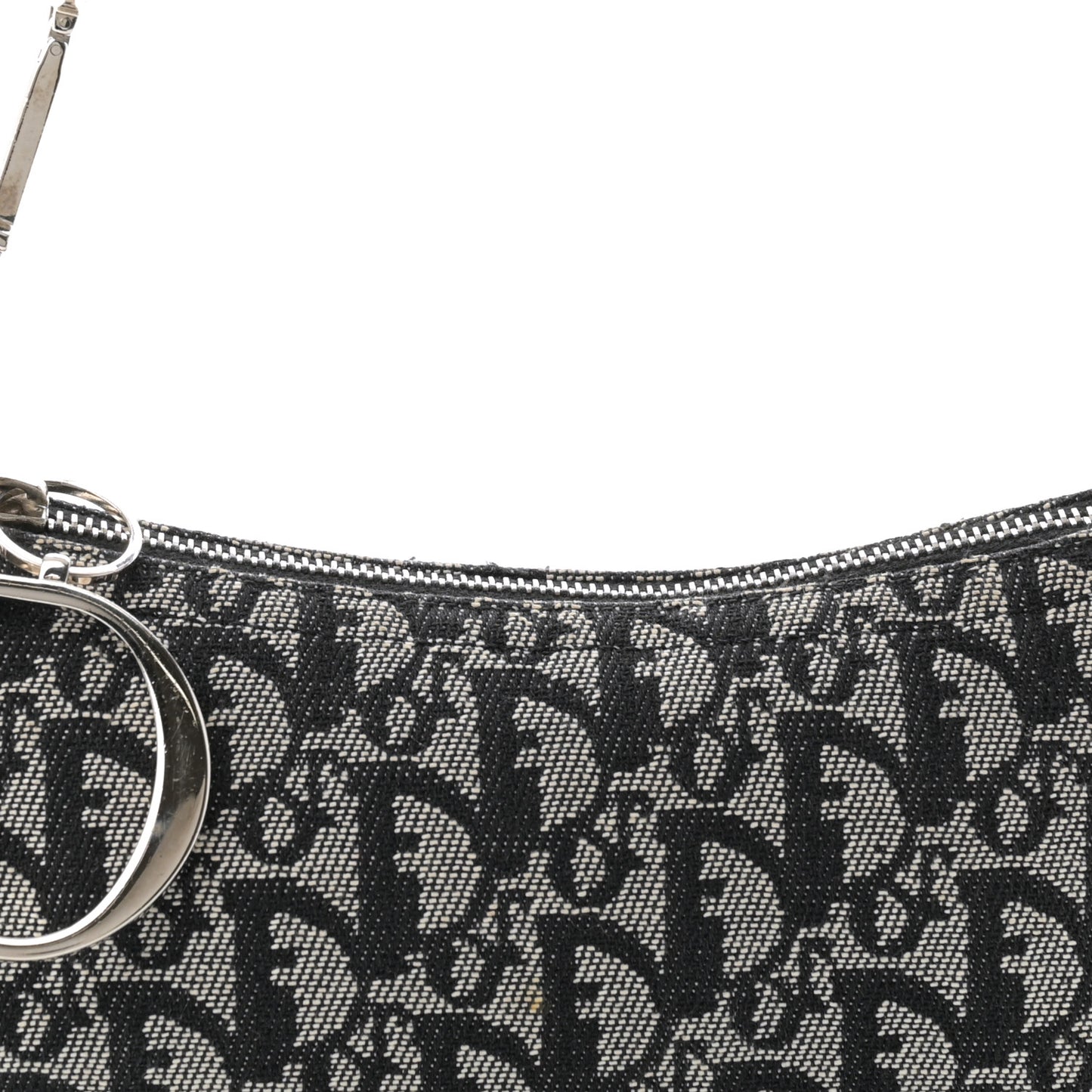 Monogram Shoulder Bag Pochette Black