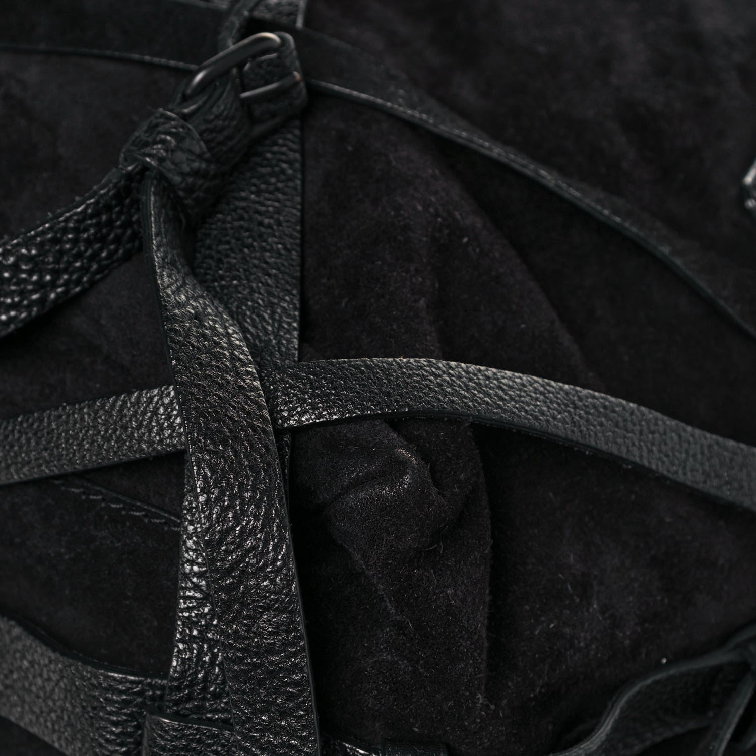 Alexander Wang Suede Kirsten Satchel Black 10 of 11