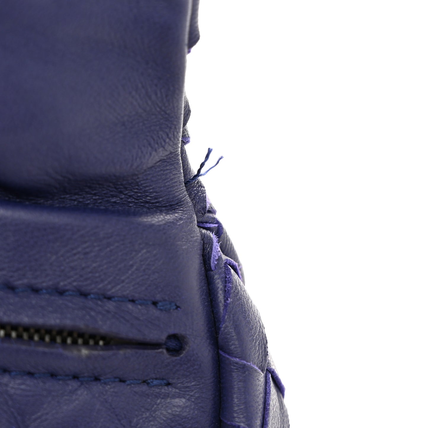 Nappa Intrecciato Small Chain Crossbody Atlantic