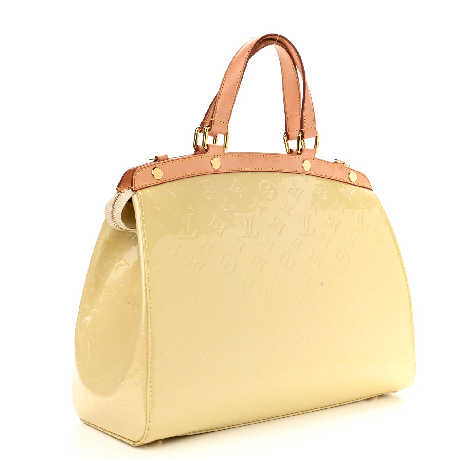 Louis Vuitton Vernis Brea GM Blanc Corail 3 of 11