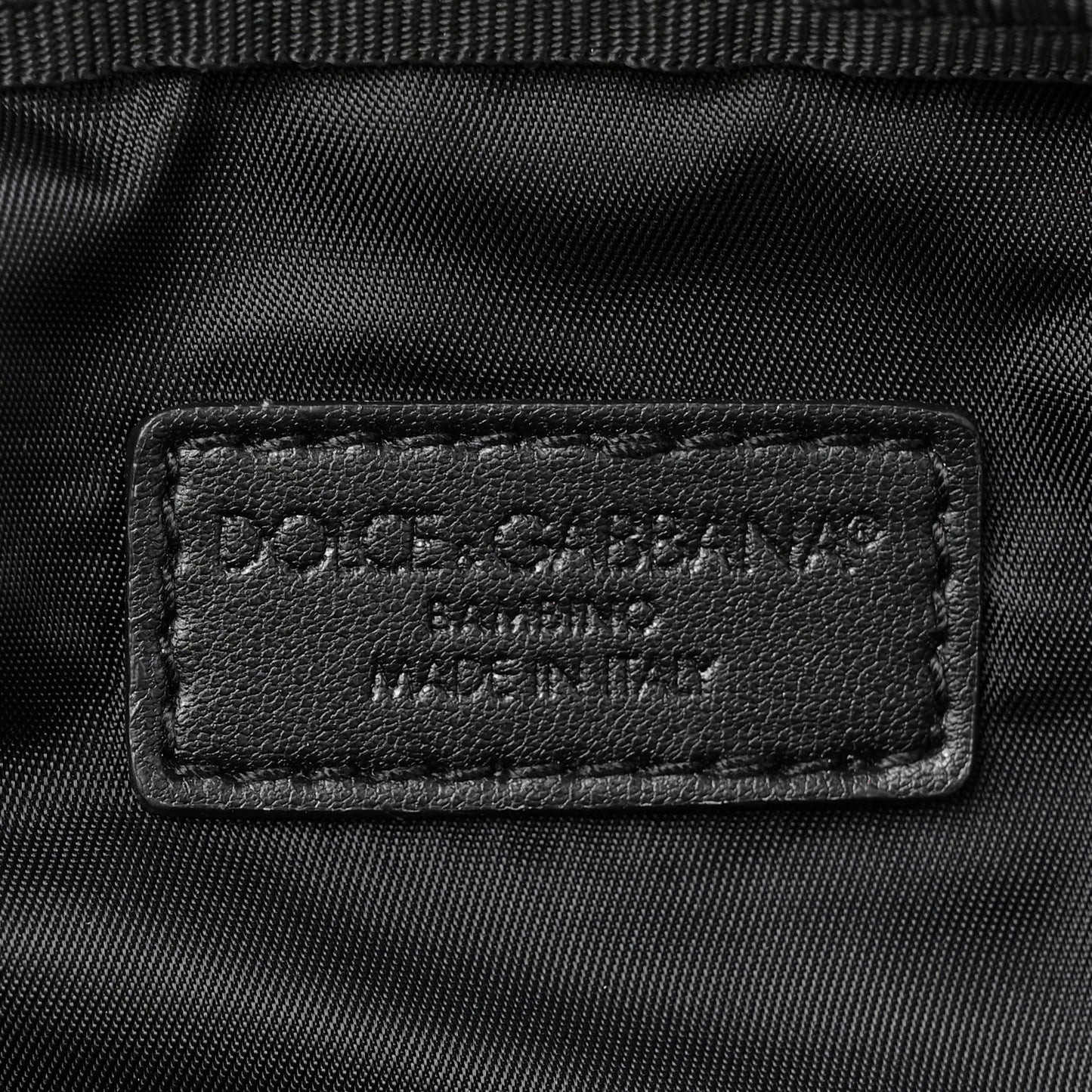 Nylon Logo Belt Bag Black