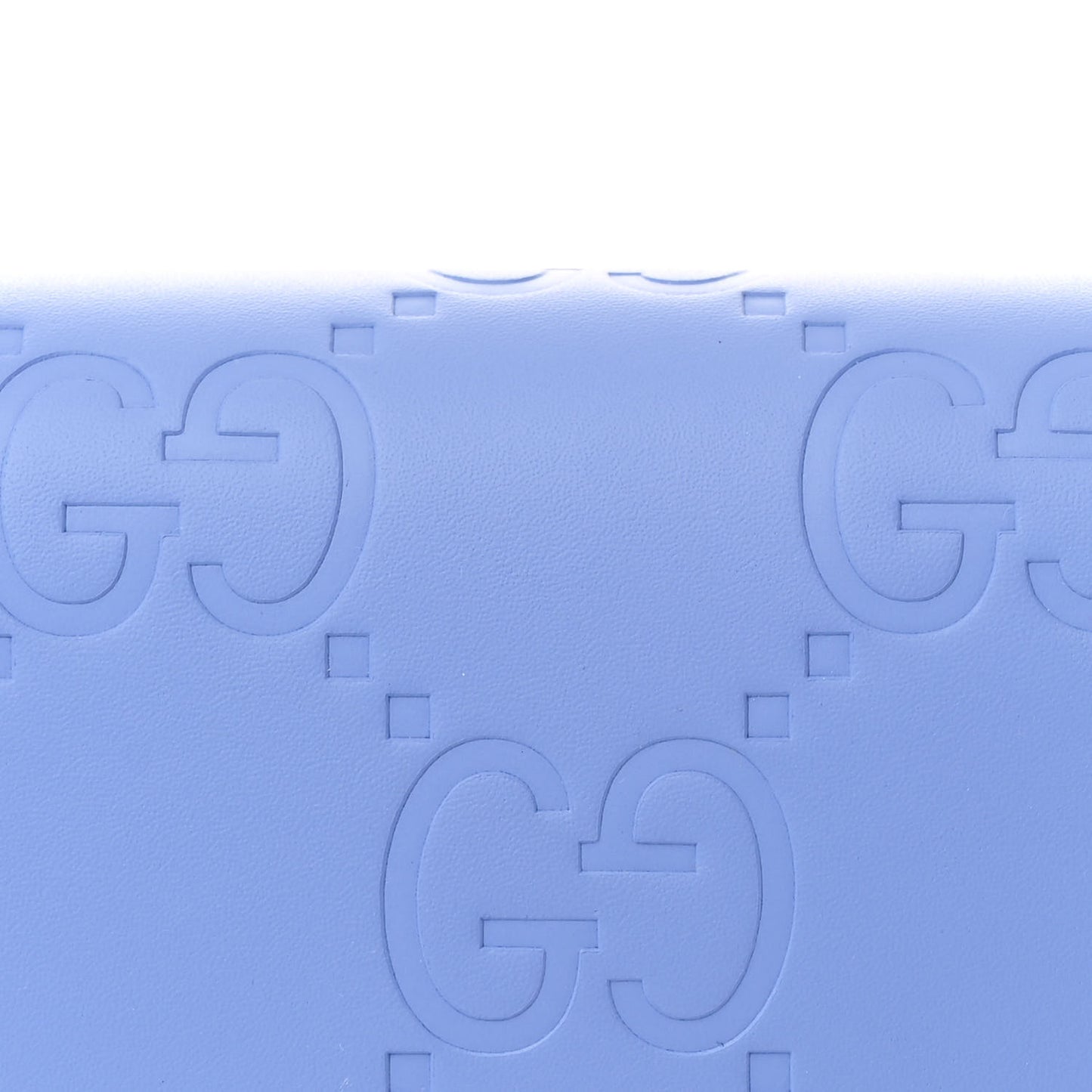 Calfskin GG Super Mini Shoulder Bag Blue