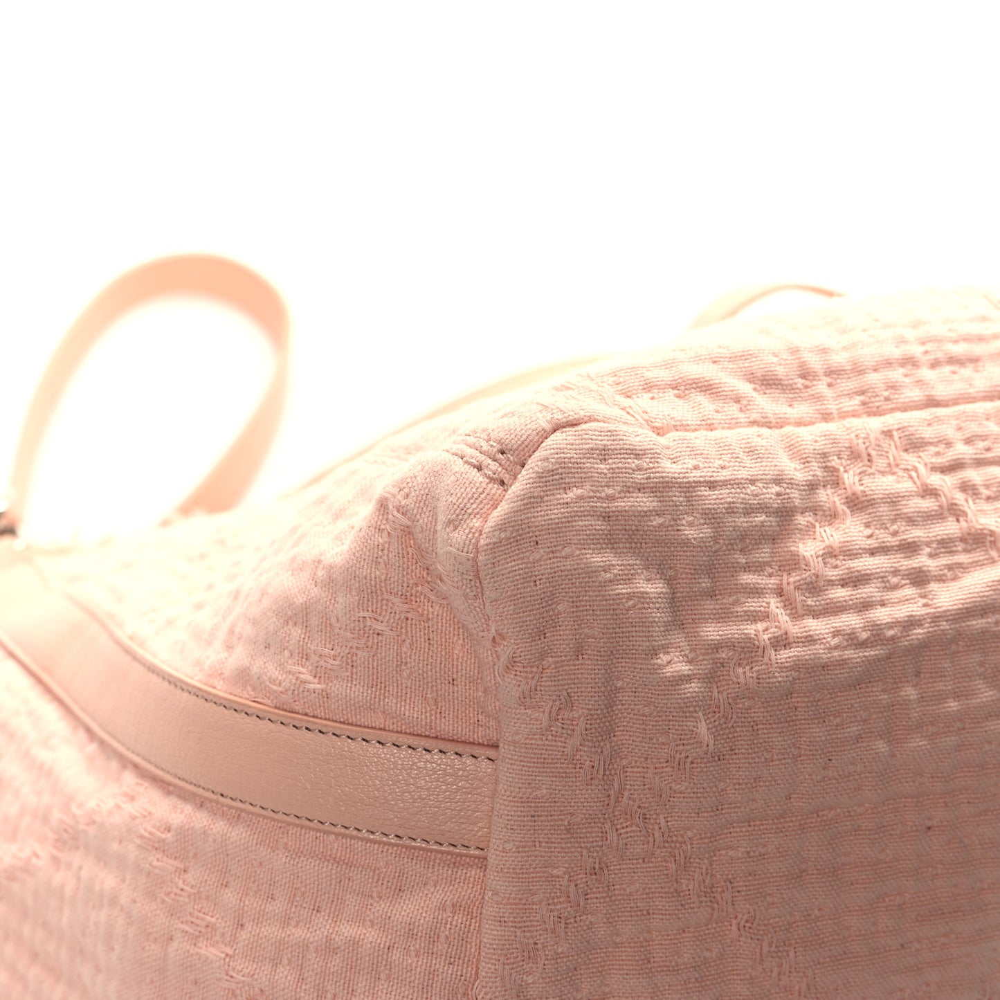 Canvas Small Double Face Tote Light Pink