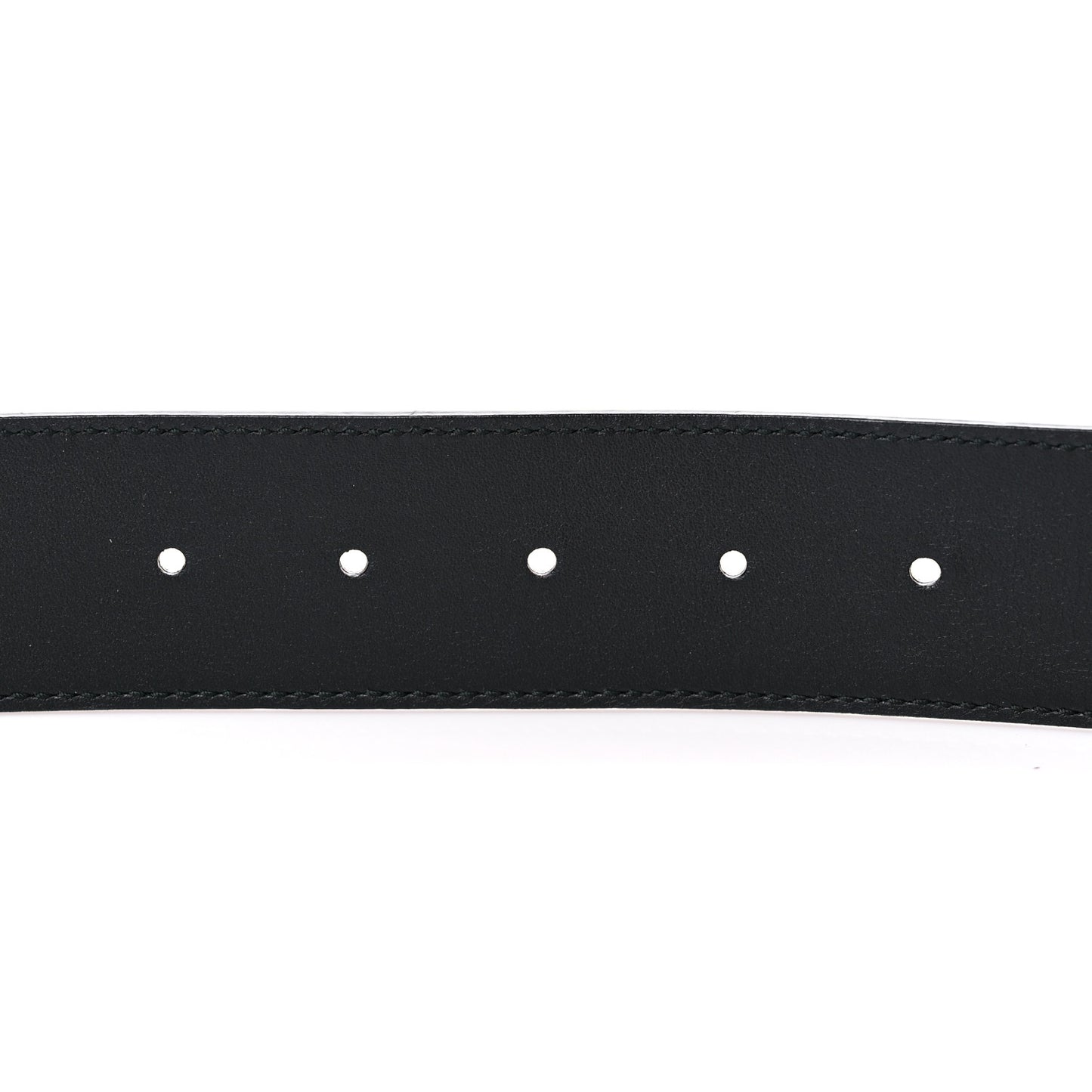 Textured Calfskin Double G 40mm Belt 80 32 Black