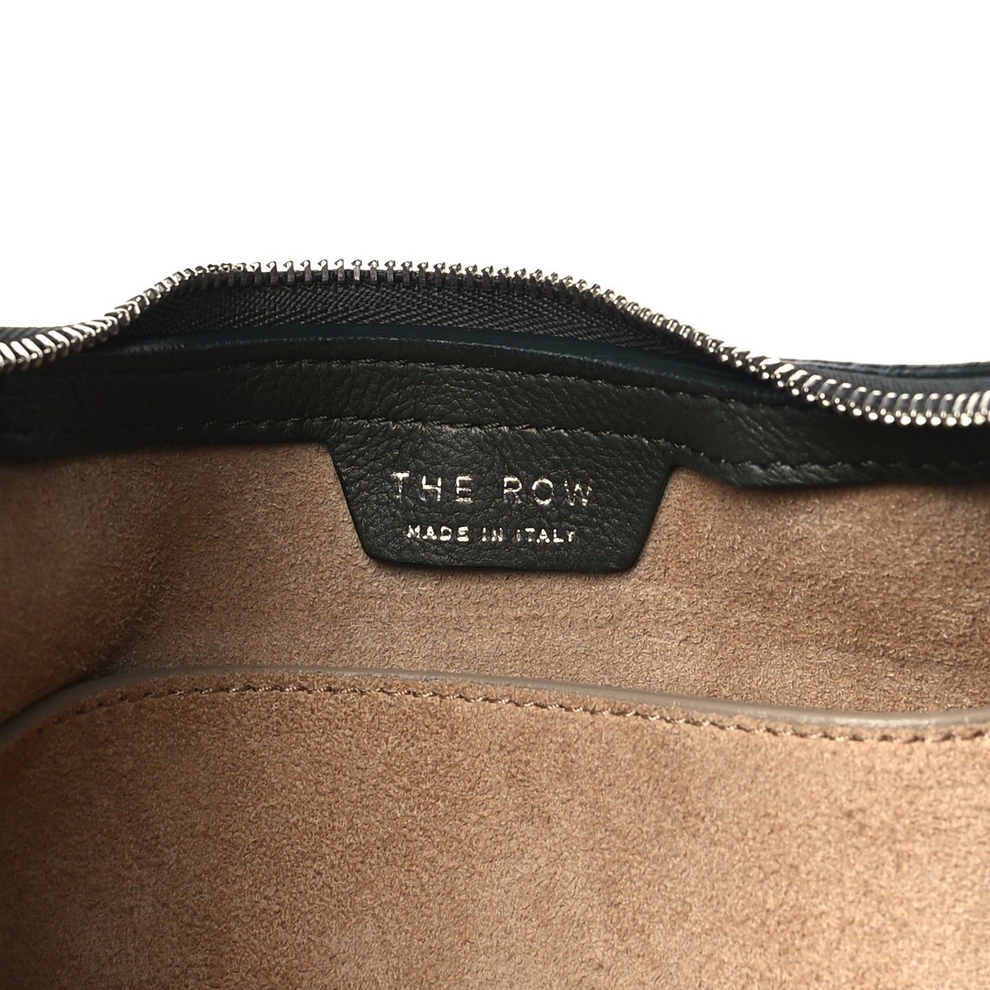 Grained Calfskin Small Everyday Shoulder Bag Olive