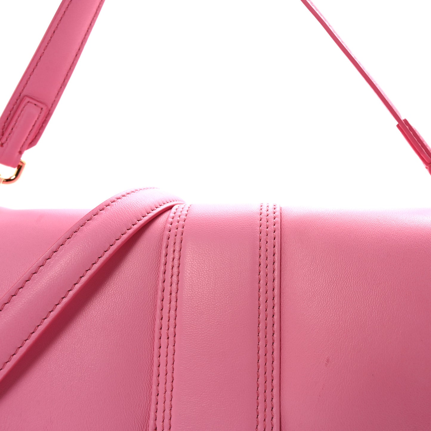 Padded Lambskin Le Petit Bambimou Neon Pink