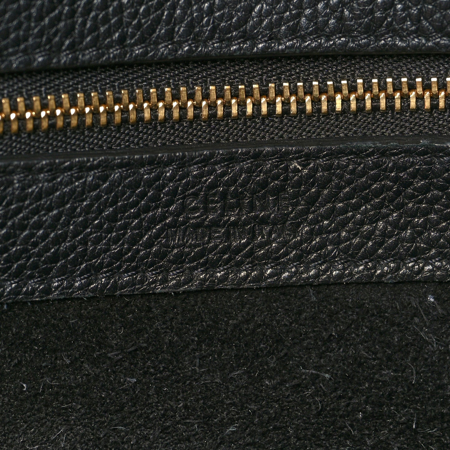 Soft Grained Calfskin Medium Belt Cabas Phantom Black