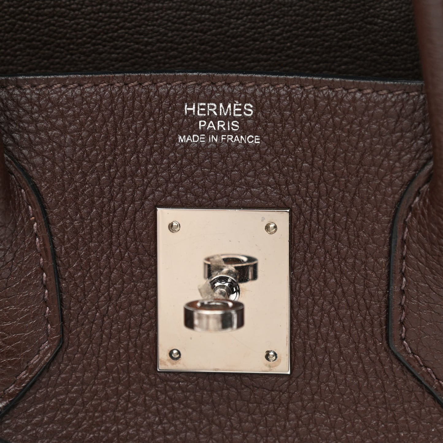 Togo Birkin 30 Chocolate