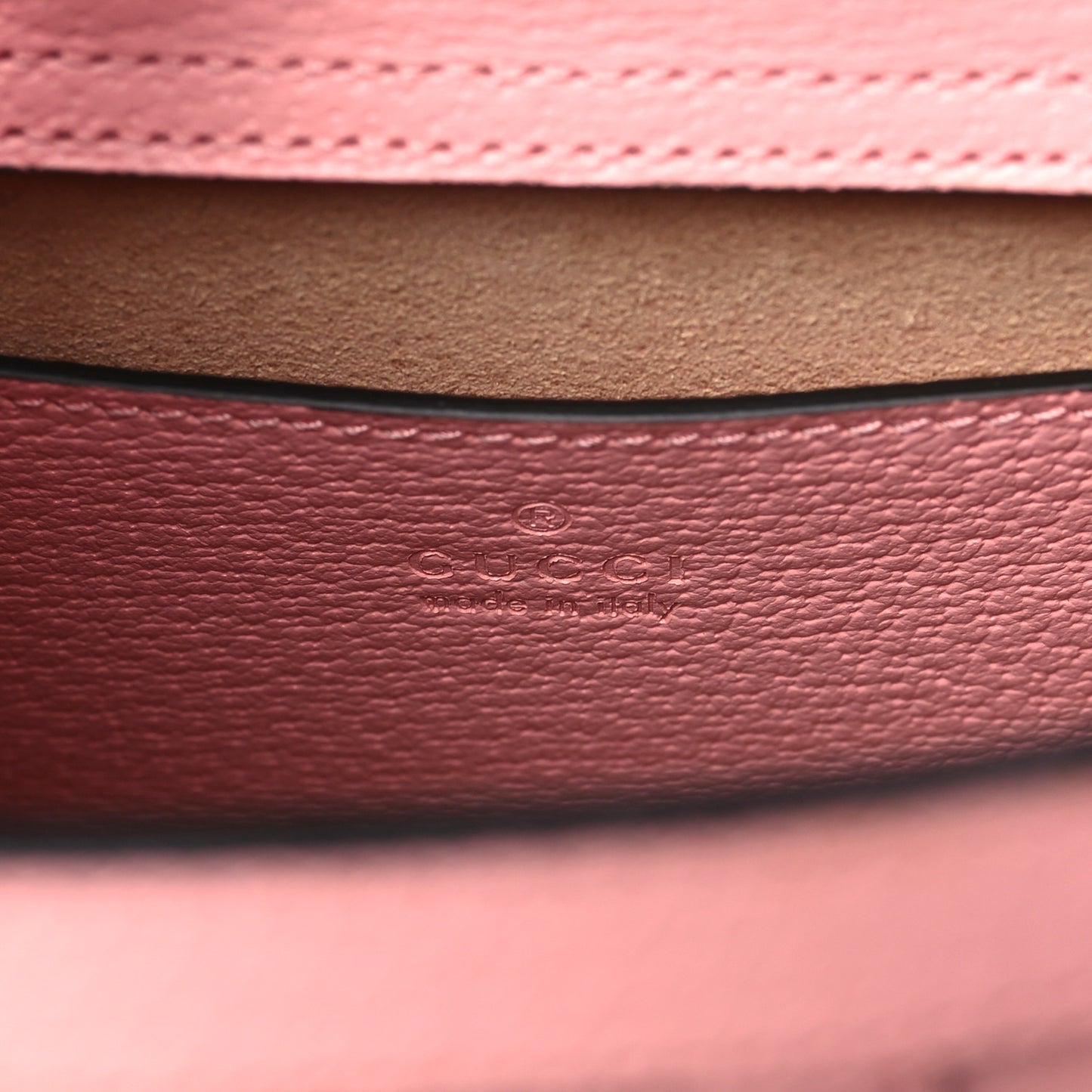 Textured Dollar Calfskin Web Mini Diana Tote Bag Wild Rose Black