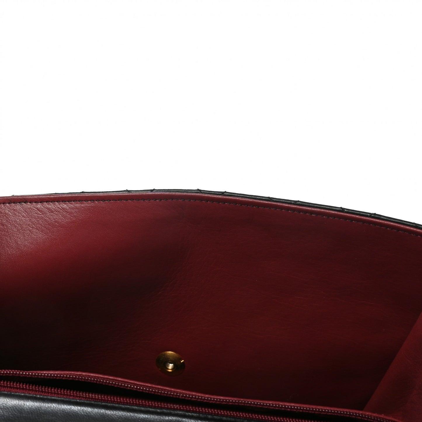 Lambskin Quilted Medium Single Flap Black