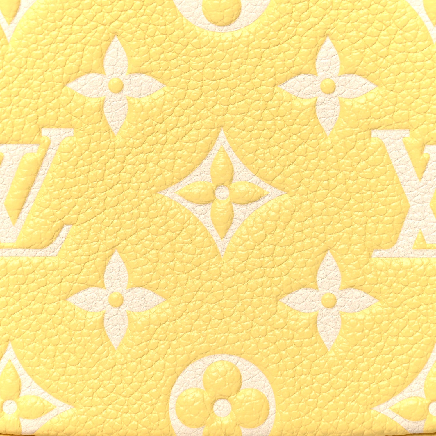 Louis Vuitton Empreinte Monogram Mini Pochette Accessories Lemon Curd Yellow 7 of 9