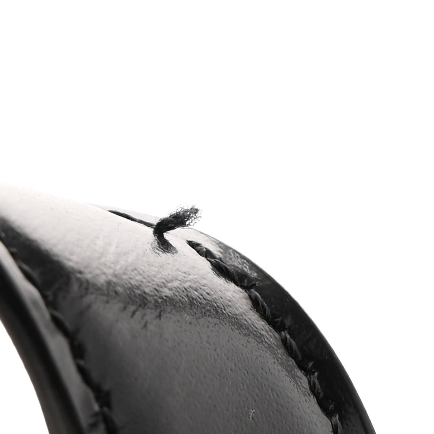 Shiny Calfskin Medium Triomphe Black