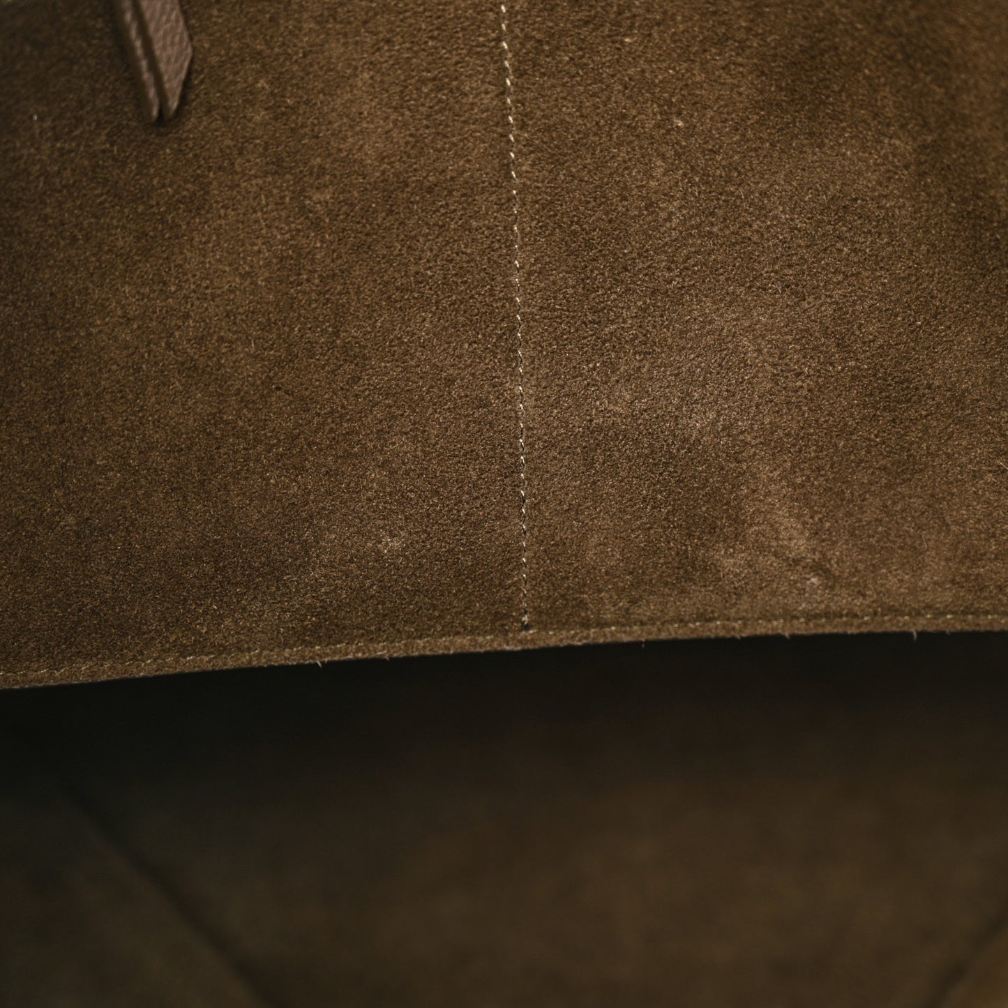 Grained Calfskin Medium Horizontal Cabas Phantom Taupe